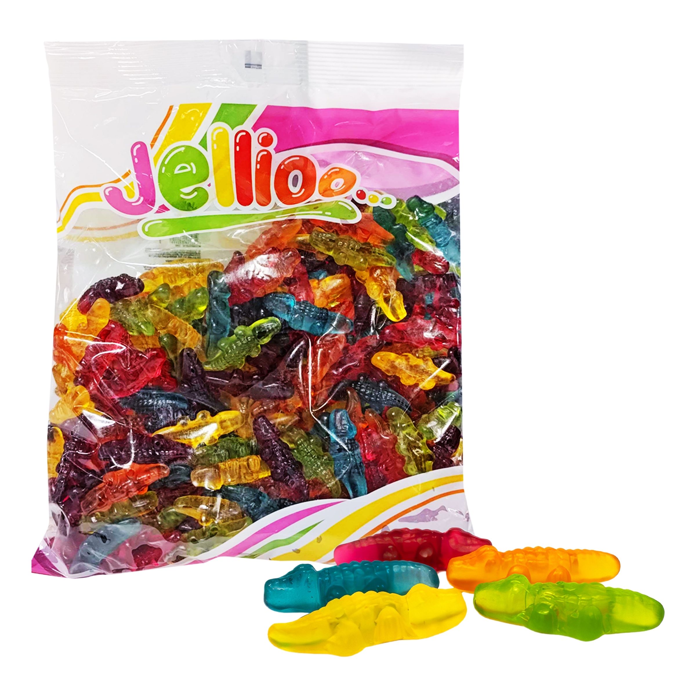 Gelékrokodiller Økonomipakke - 1 kg
