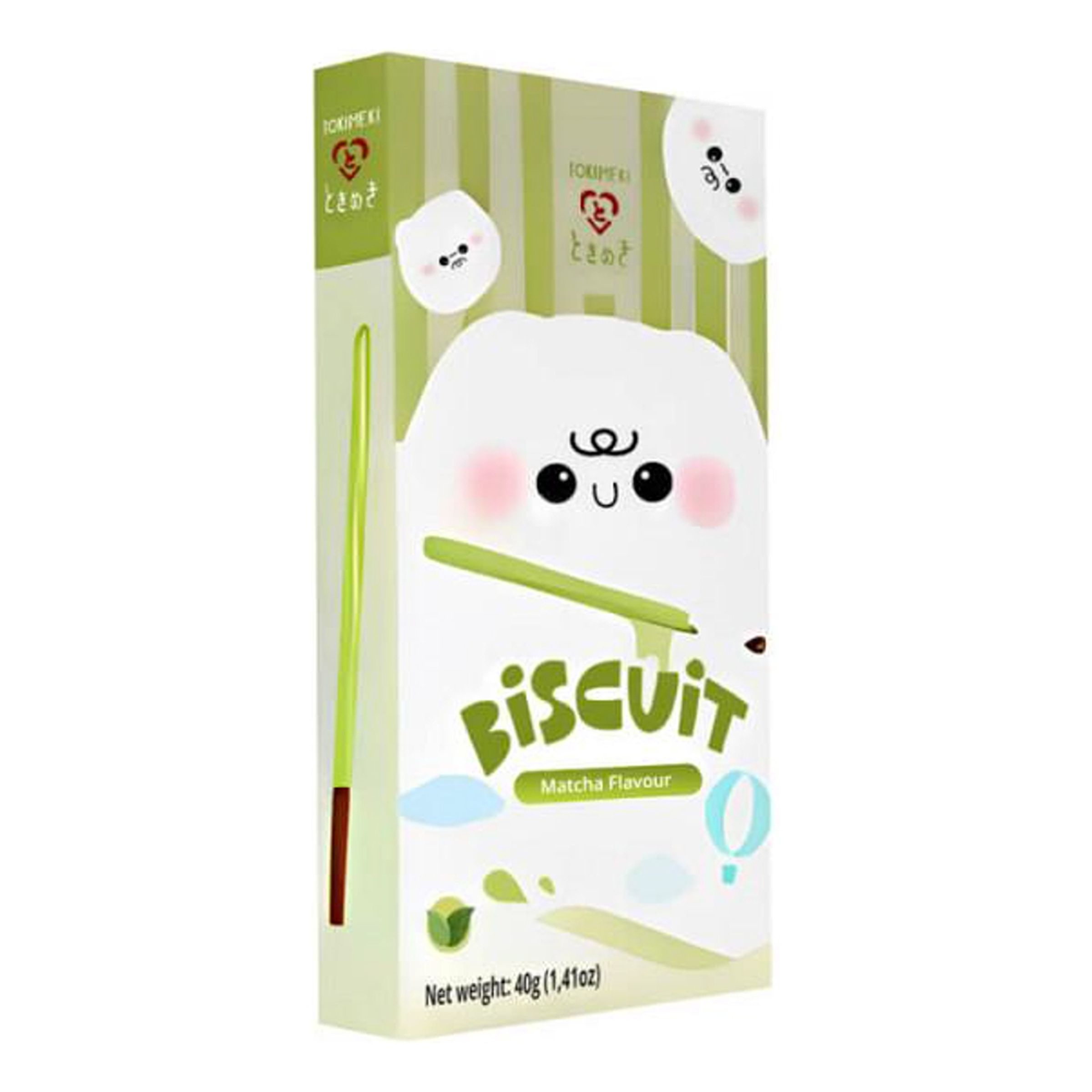 Tokimeki Biscuit Stick Matcha​ - 40 gram