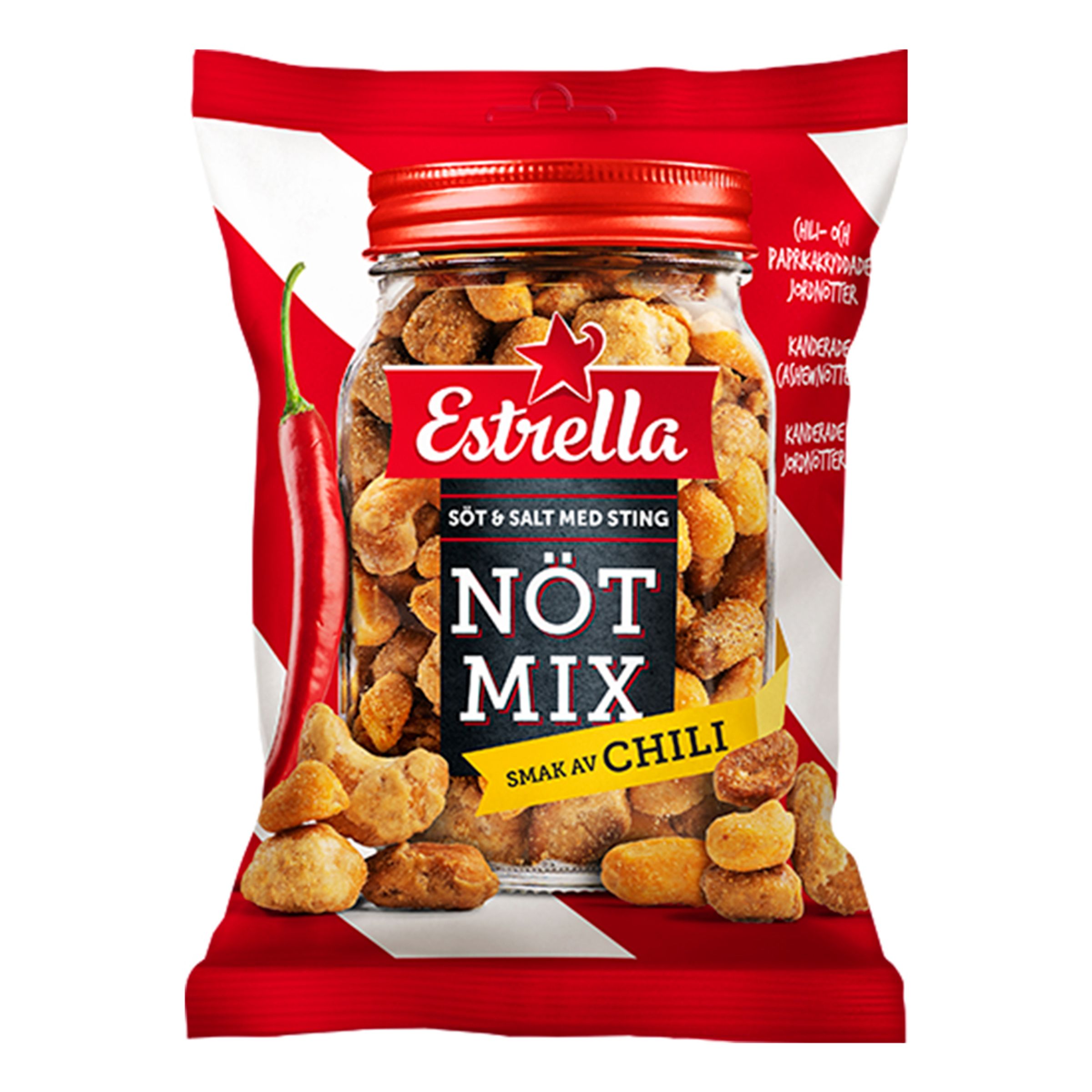 OLW Nøddemix Chili - 175 gram