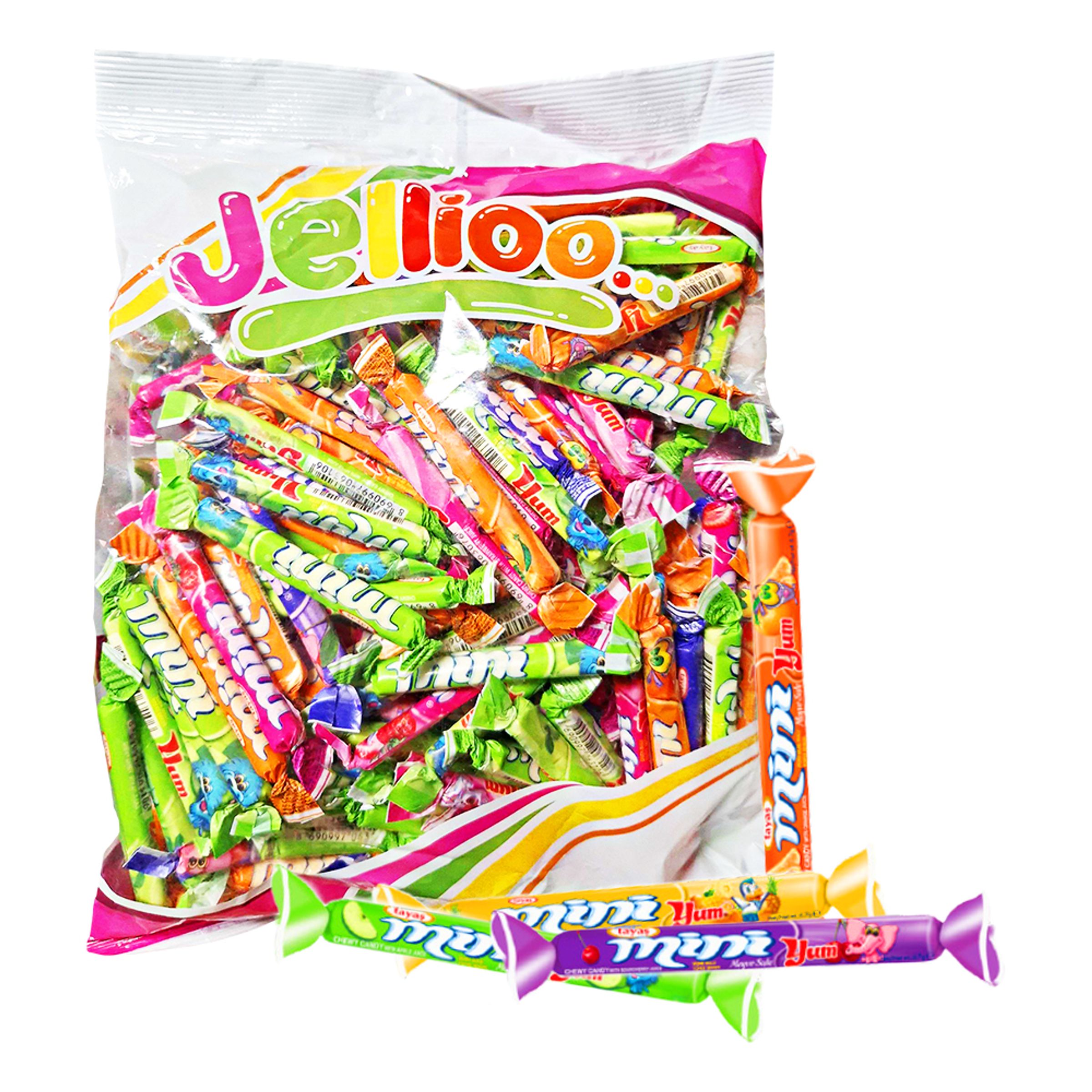 Mini Yum Chewy Stick Økonomipakke - 1 kg