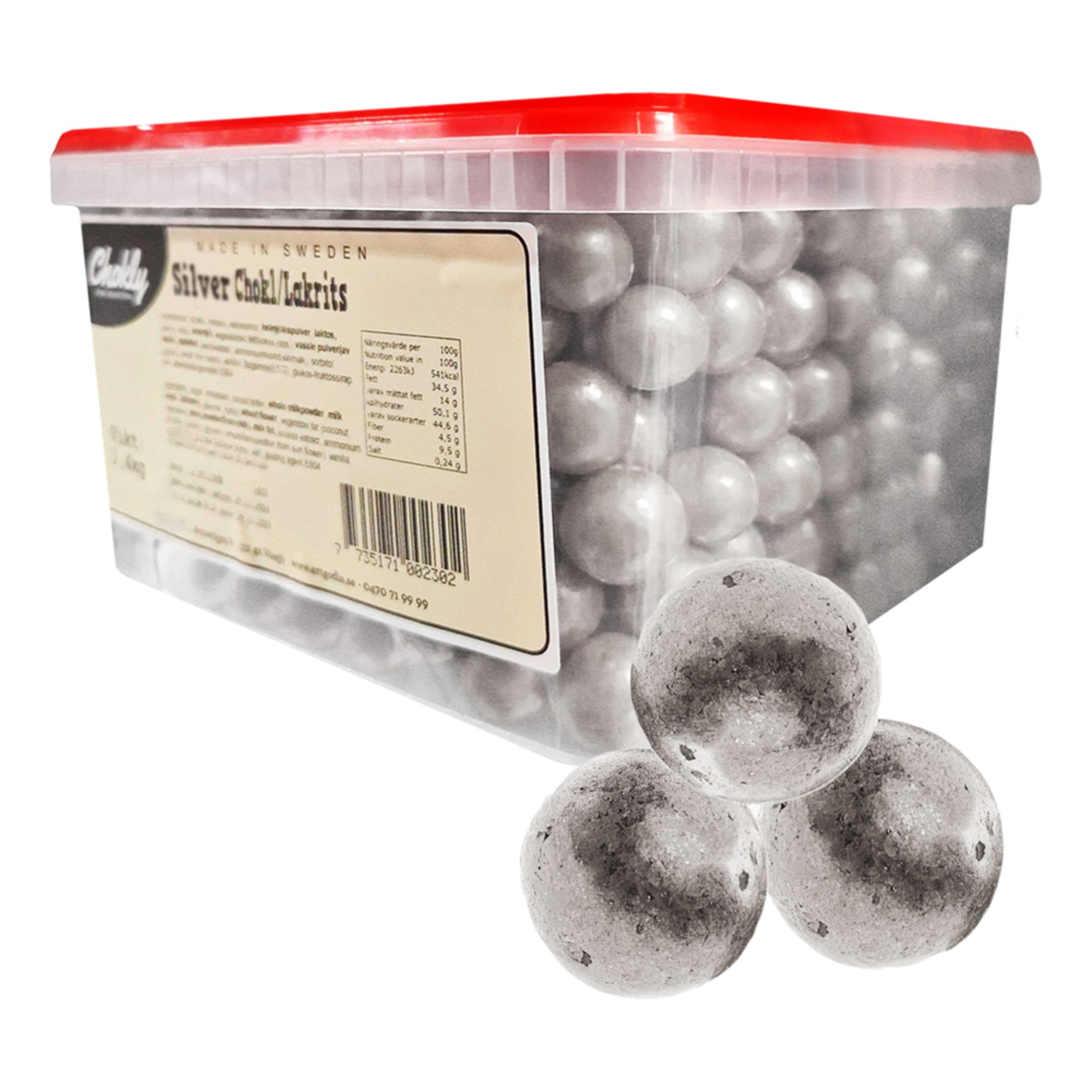 Sølvlakrids Økonomipakke - 2,4 kg