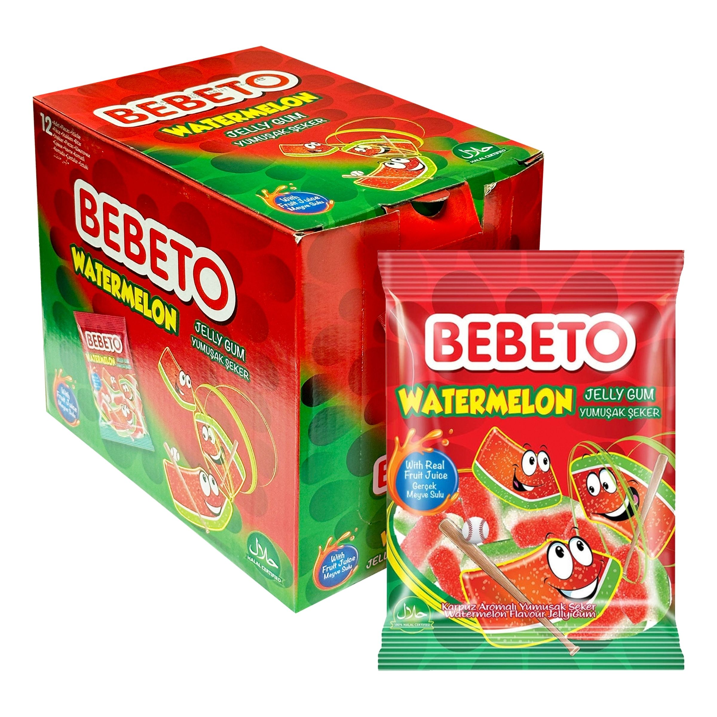 Bebeto Watermelon Storpak - 12-pak