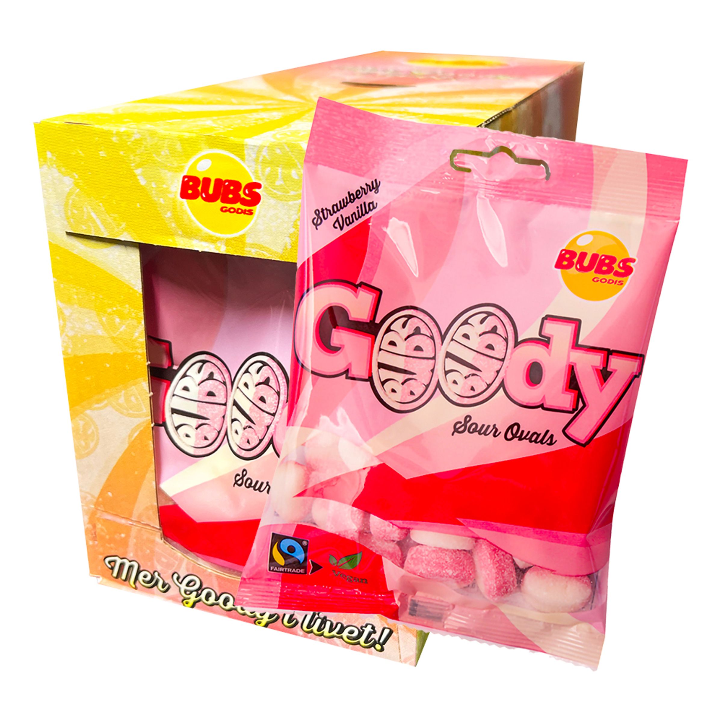 Goody Strawberry/Vanila Storpak - 12-pak