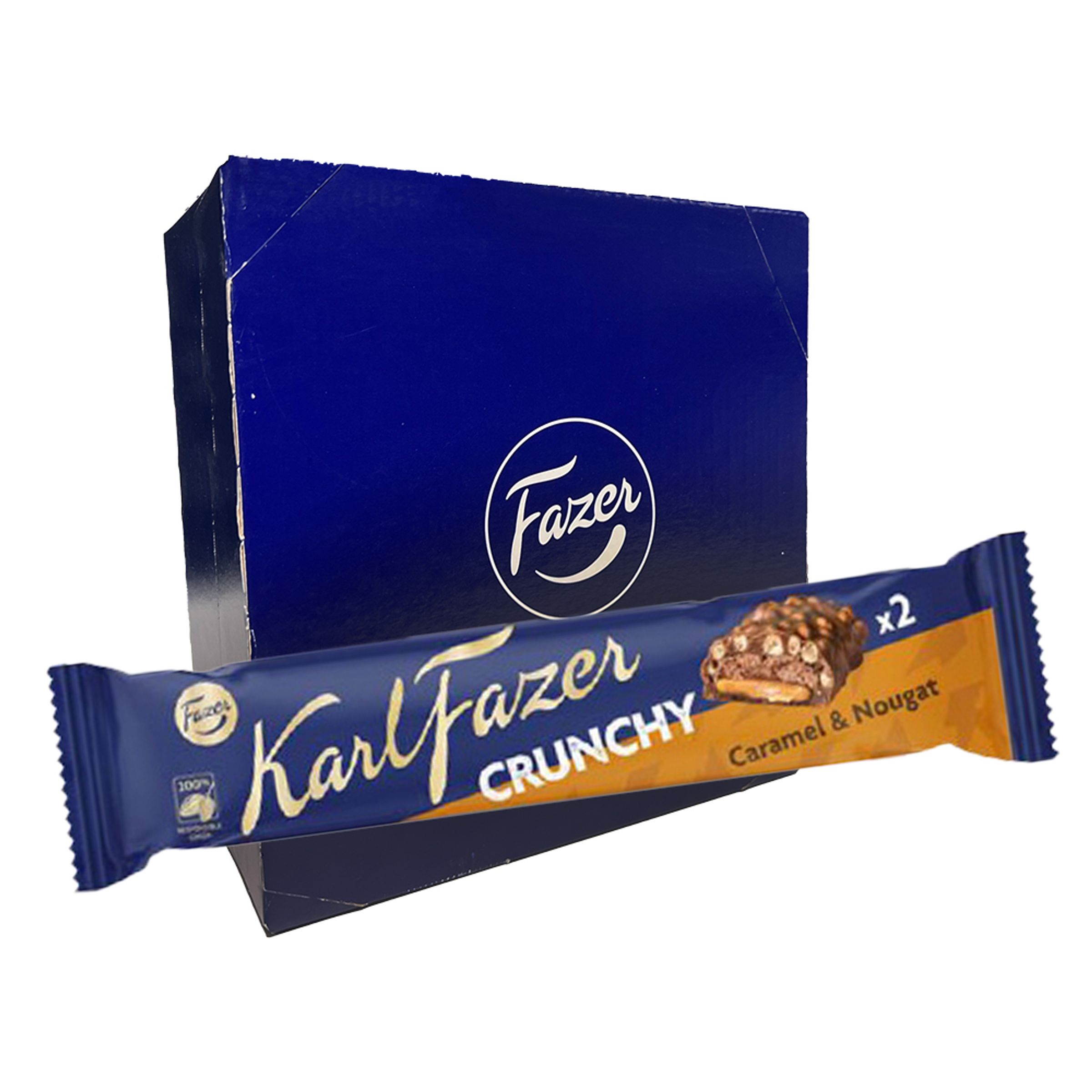 Karl Fazer Crunchy Dobbelt Økonomipakke  - 20-pak