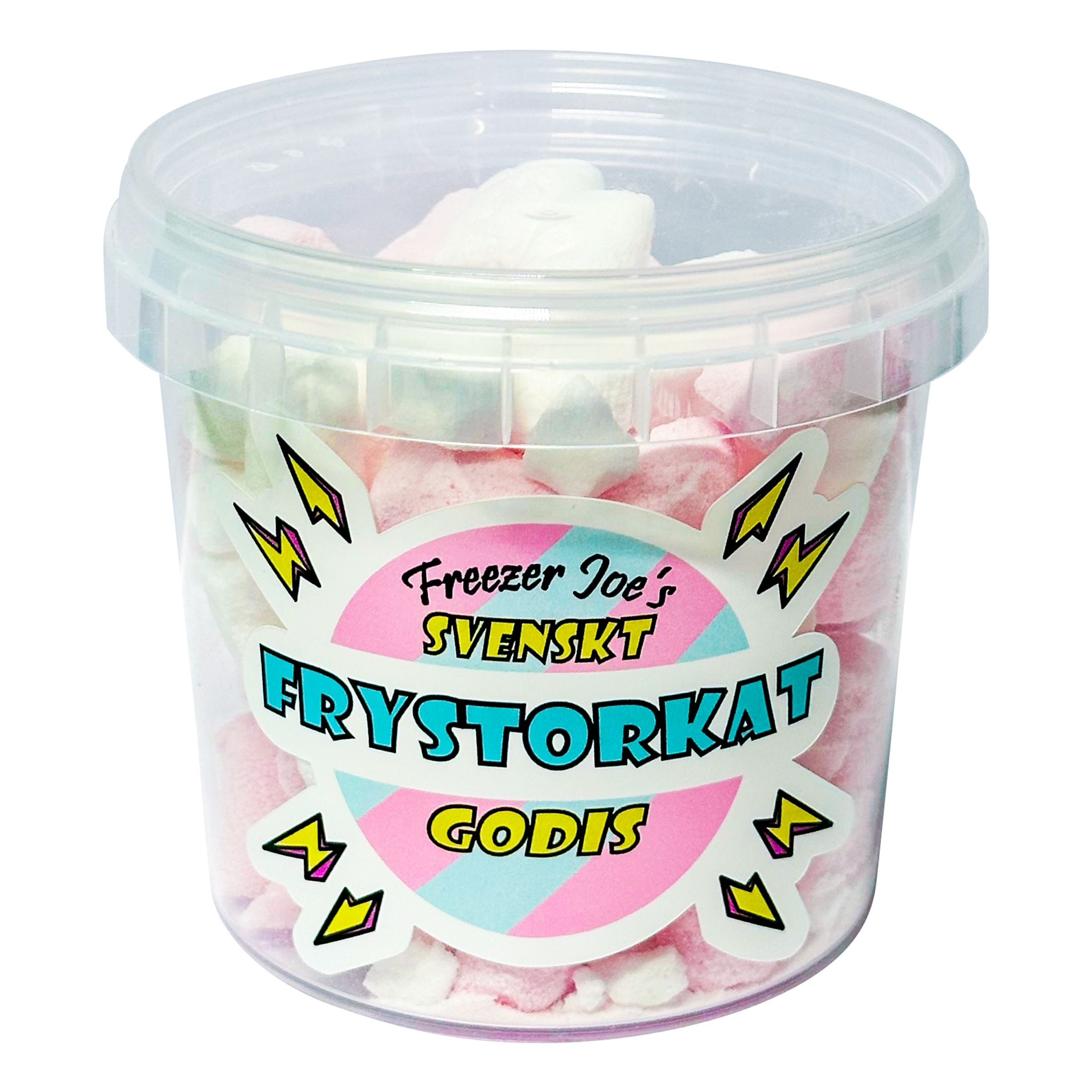 Frysetørrede Minimarshmallows  - 100 gram