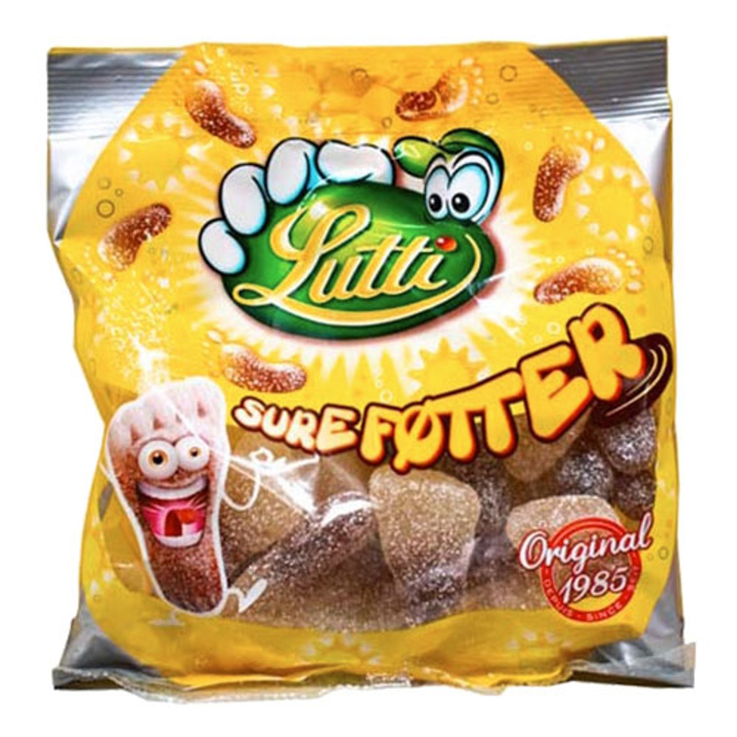 Lutti Sure Fødder i Pose - 130 gram