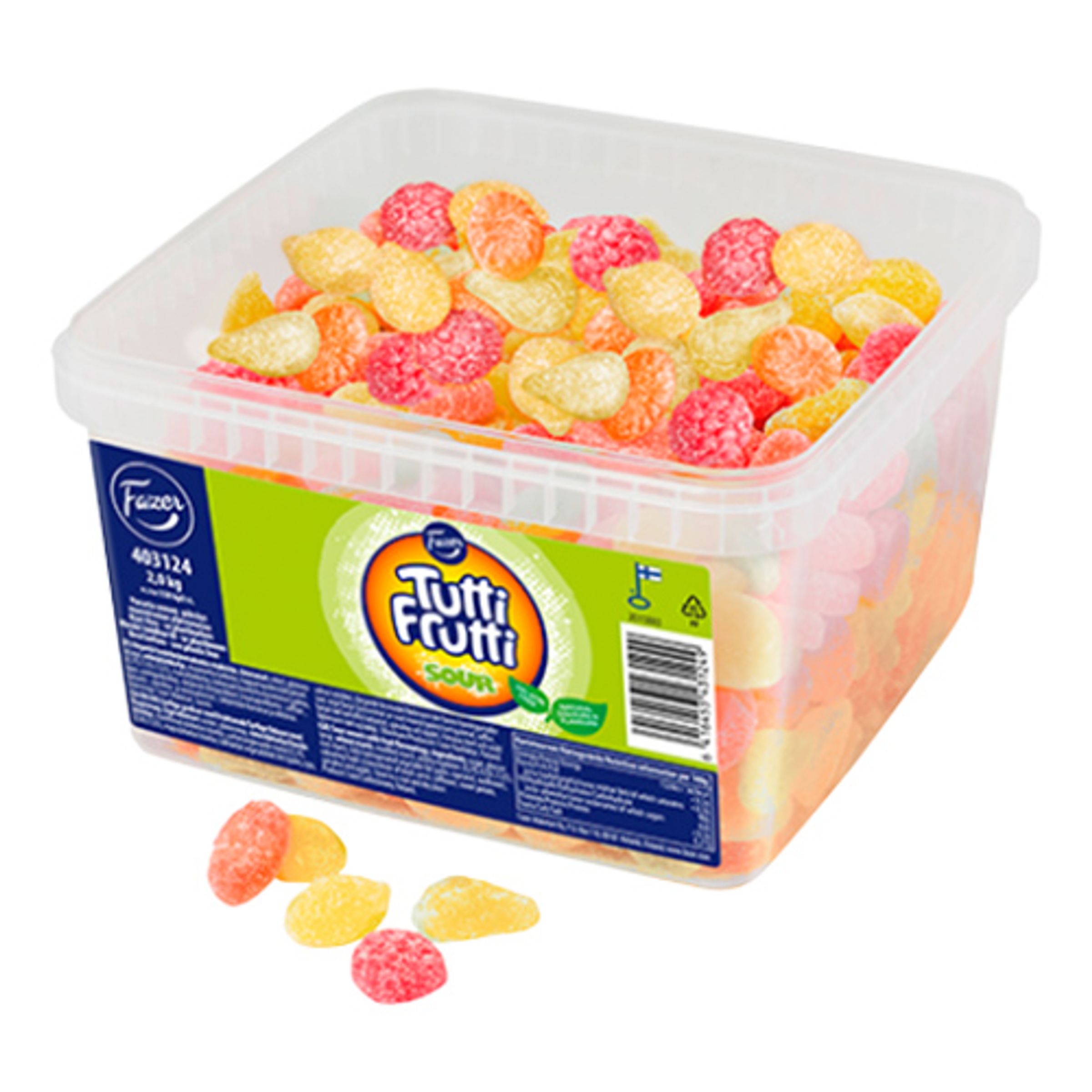 Tutti Frutti Sur Løsvægt - 2 kg