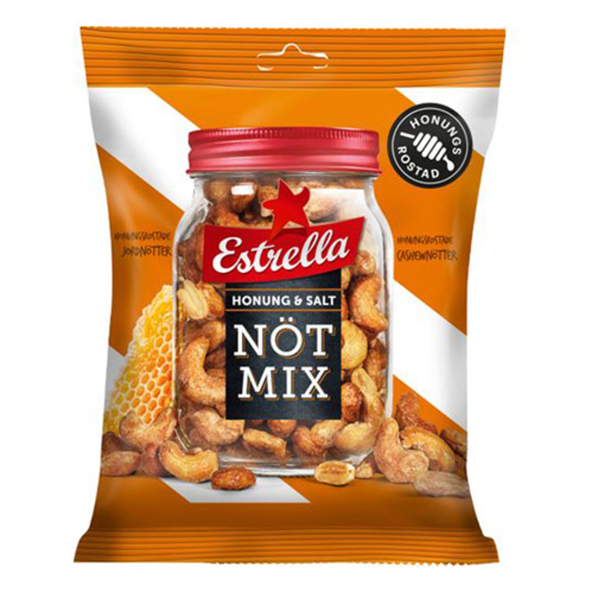 Nötmix Honning & Salt - 175 g