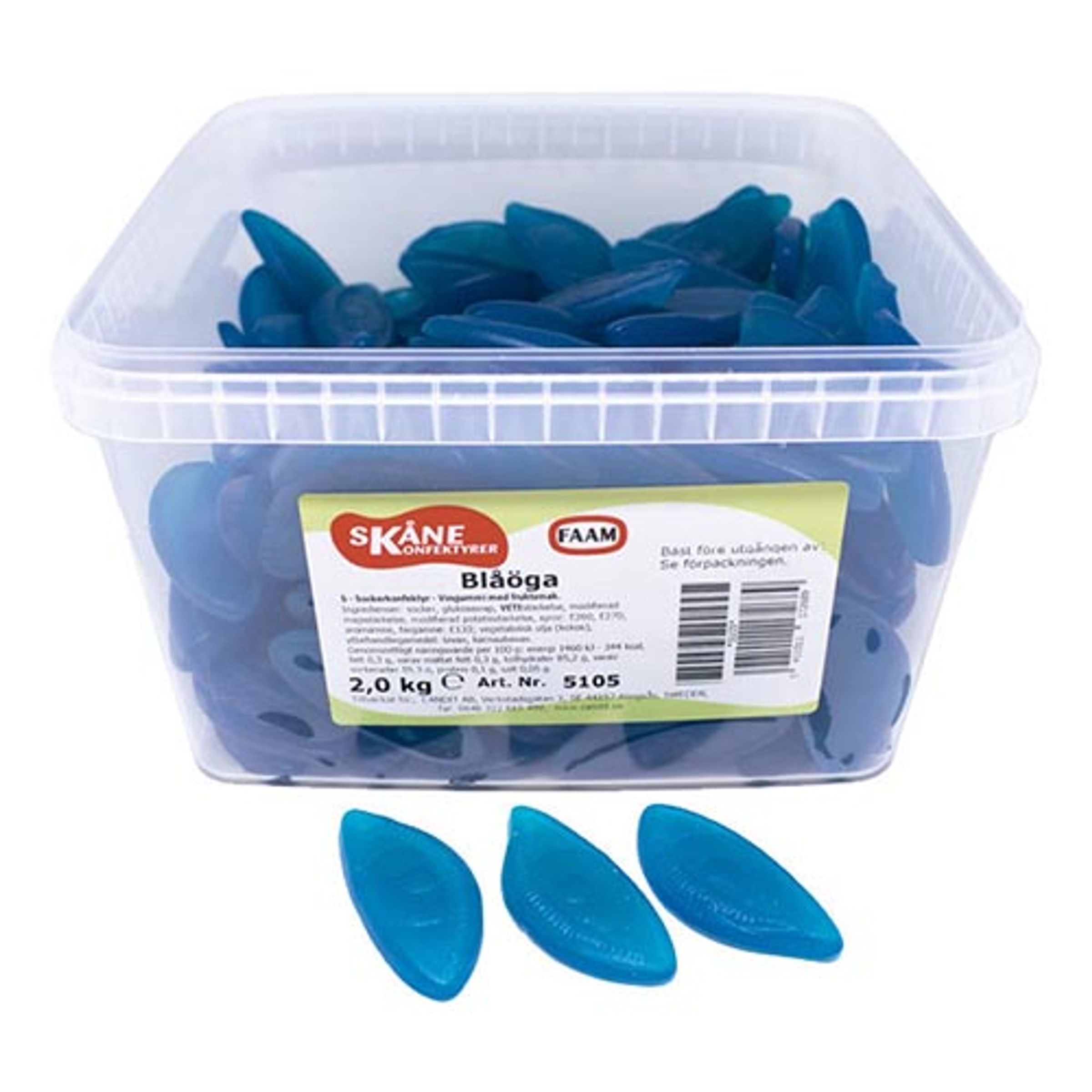 Blå Øjne Løsvægt Bøtte - 2 kg