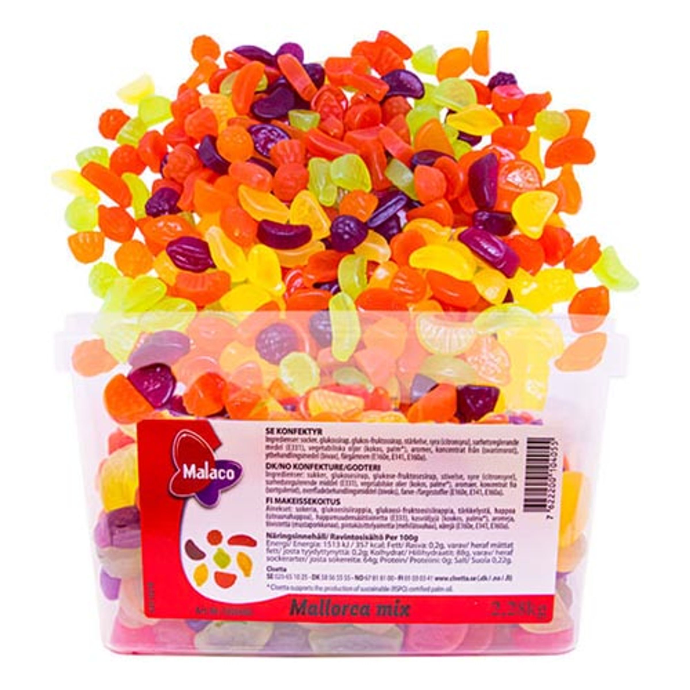 Mallorca Mix Løs Vægt i Bøtte - 2.28 kg