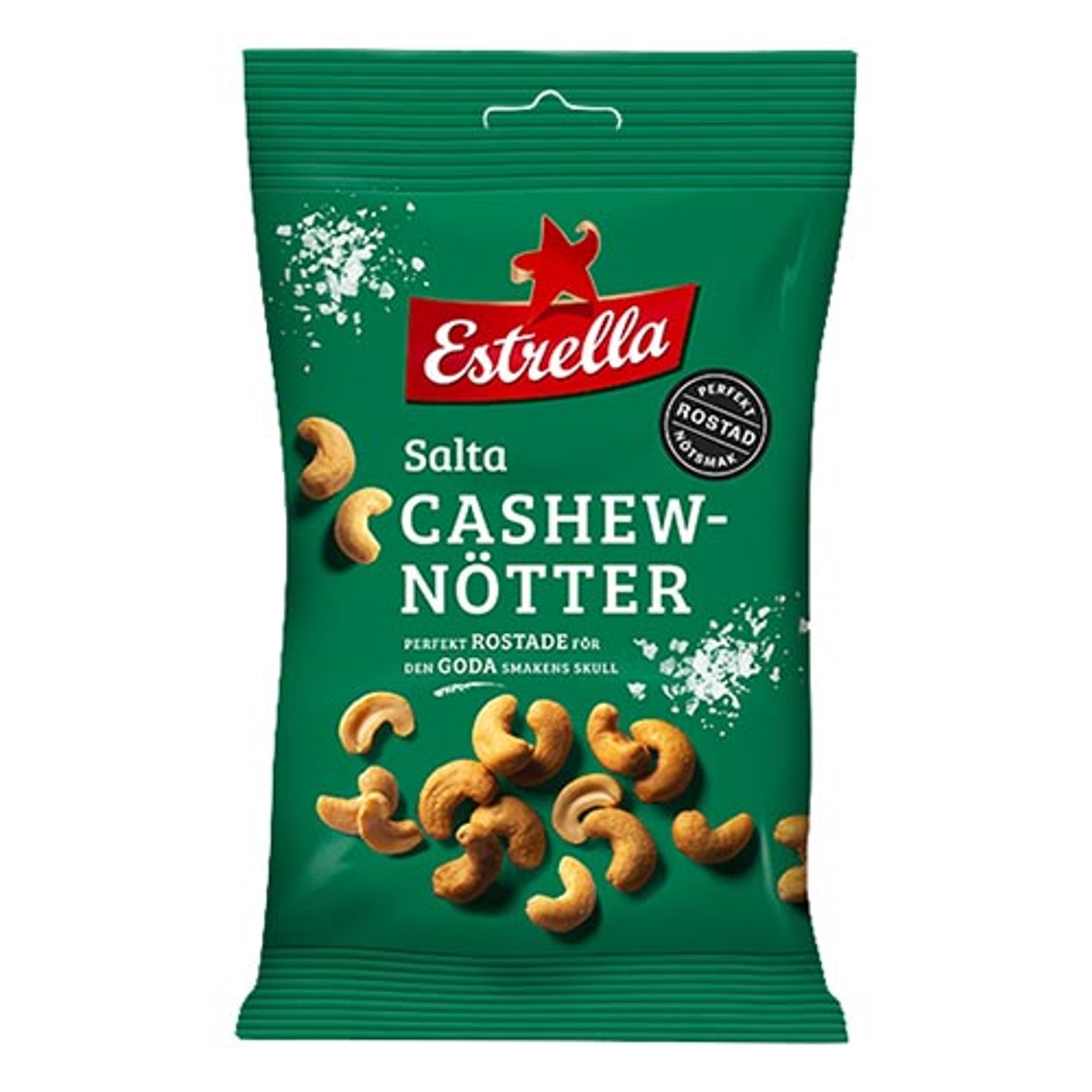 Estrella Salte Cashewnødder - 150 gram