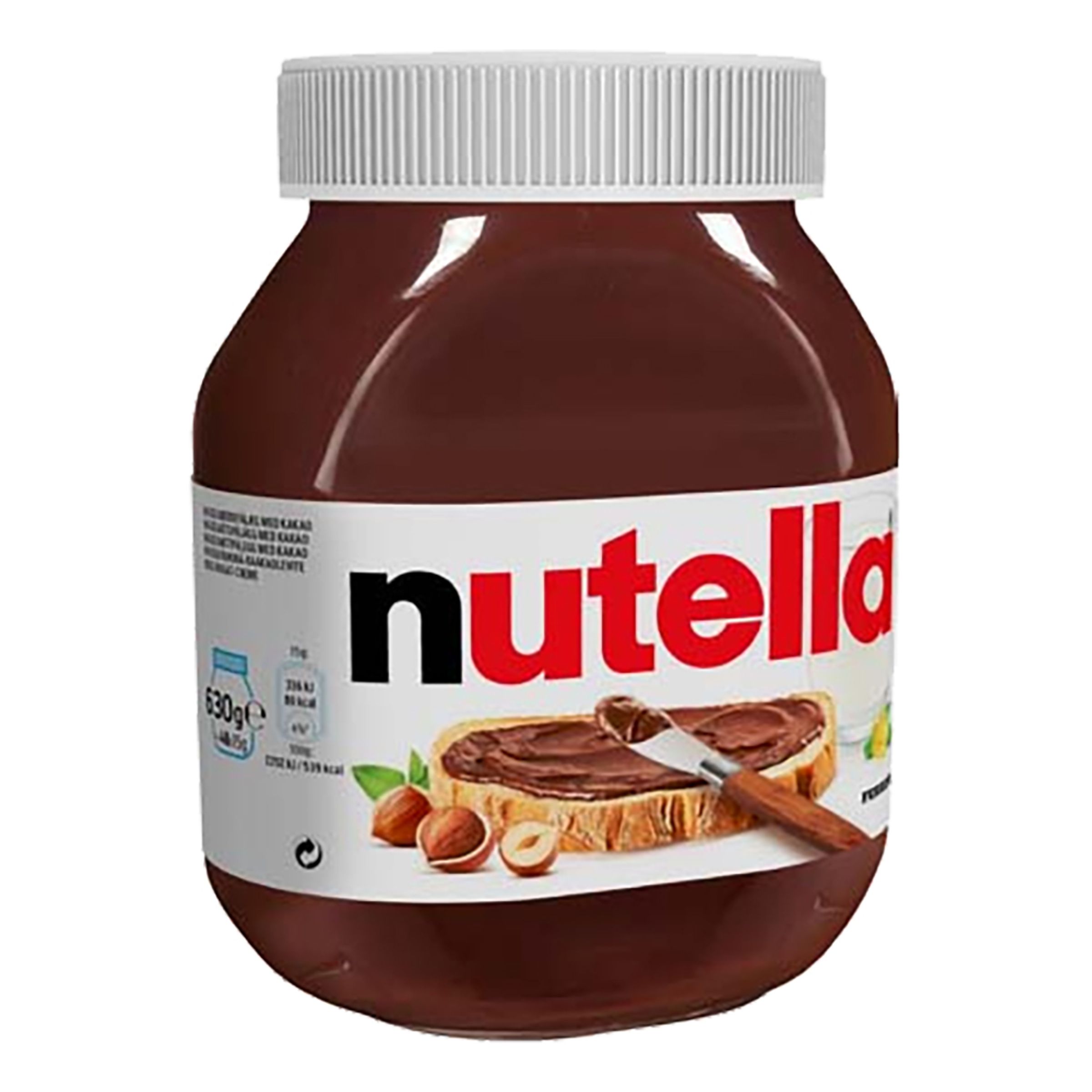 Nutella i Stor Bøtte - 630 gram