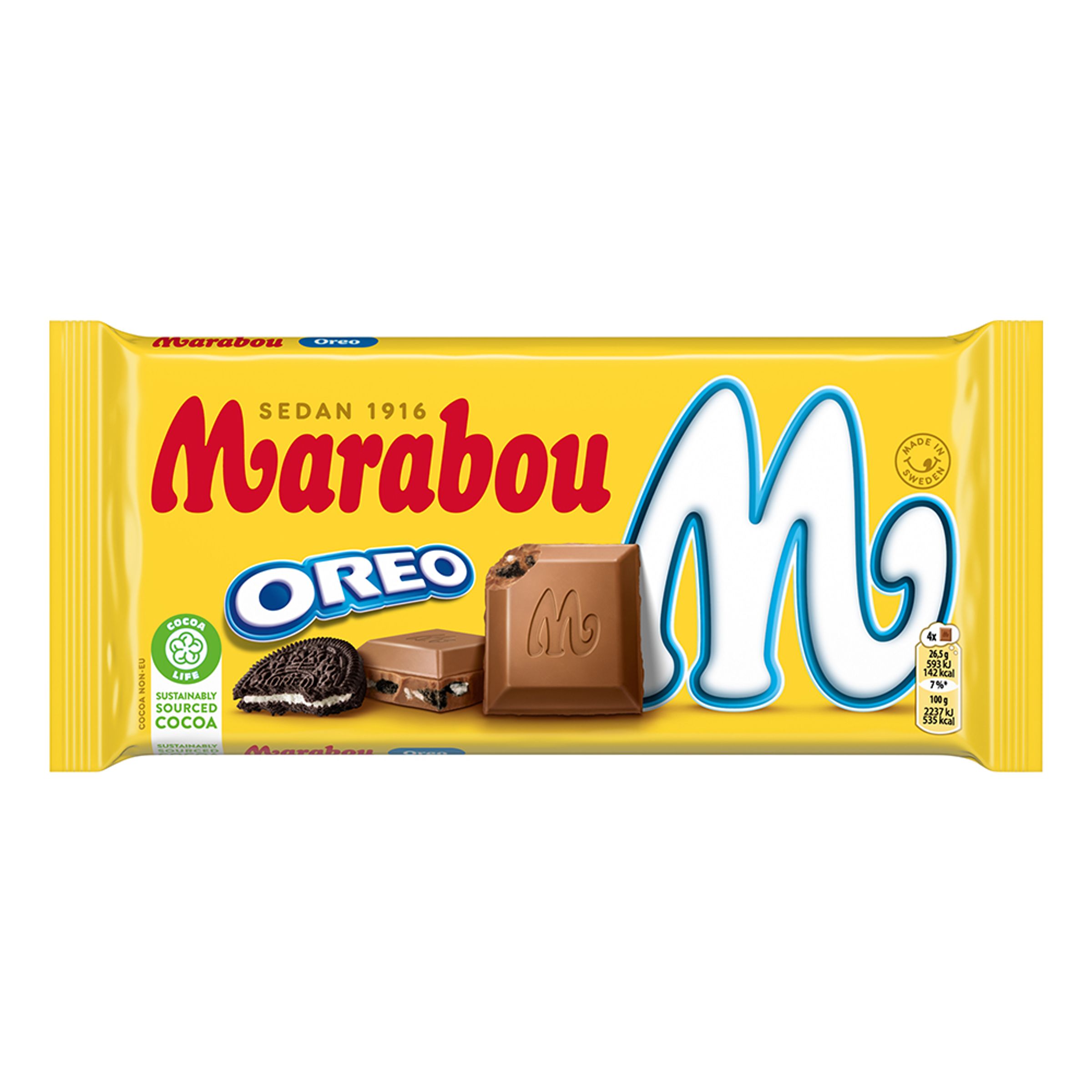 Marabou Oreo Chokolade - 185 gram