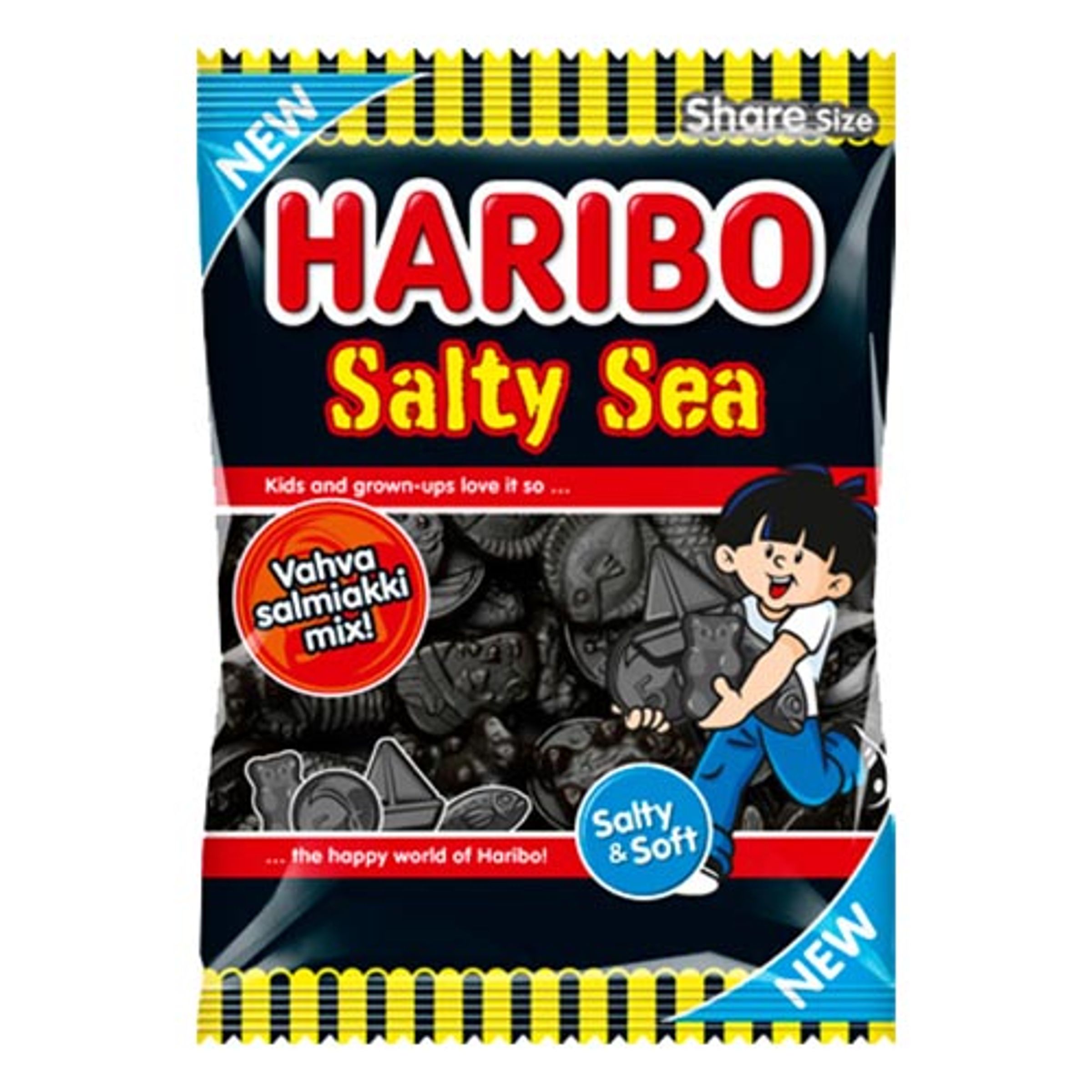 Haribo Salty Sea Pose - 170 gram