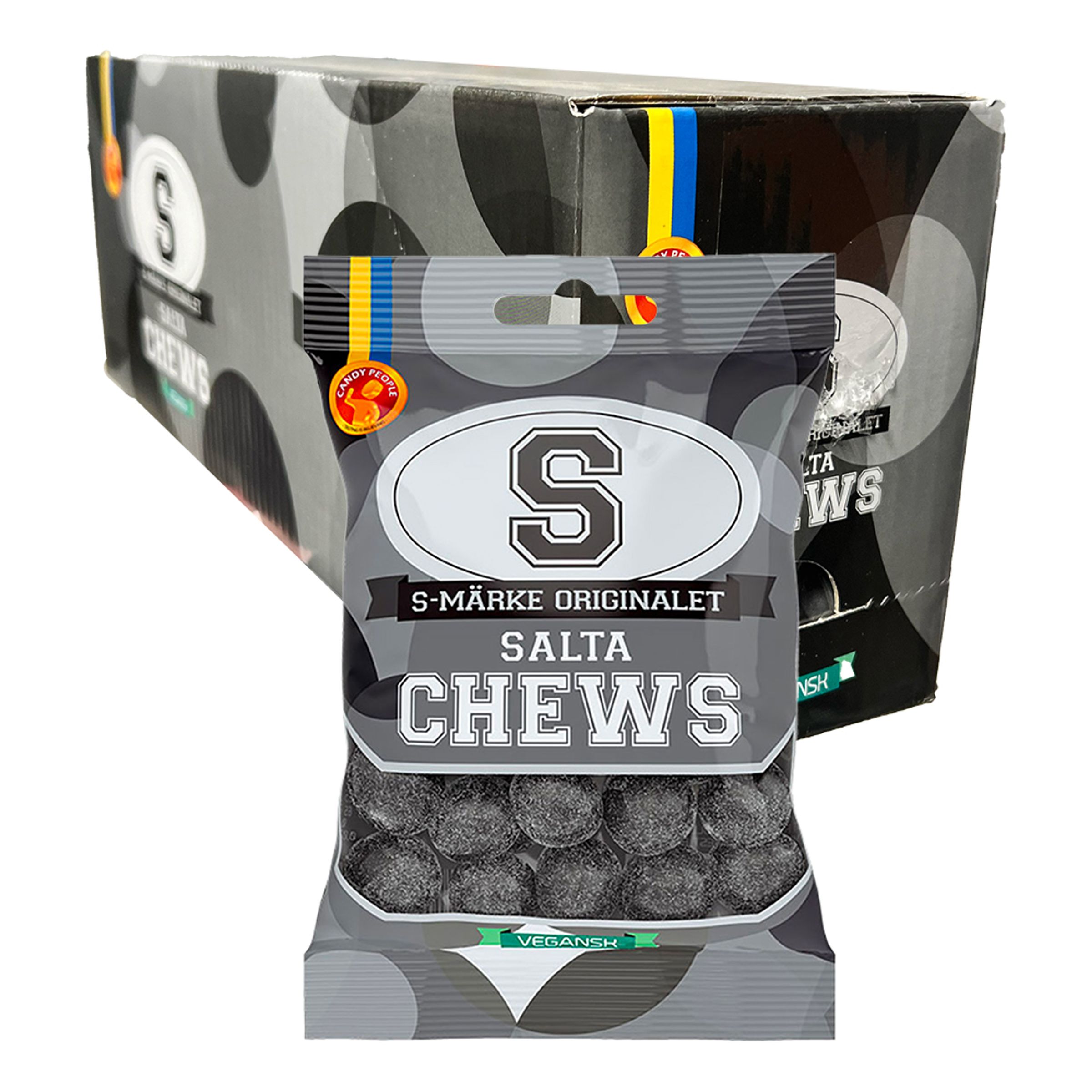 S-Märke Salta Chews Storpak - 18-pak