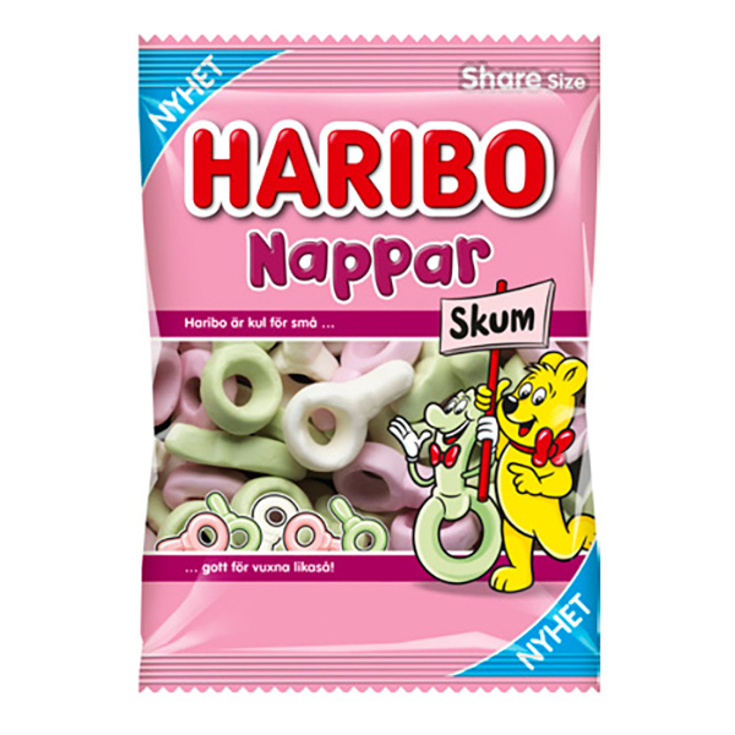 Haribo Skumsutter - 120 gram