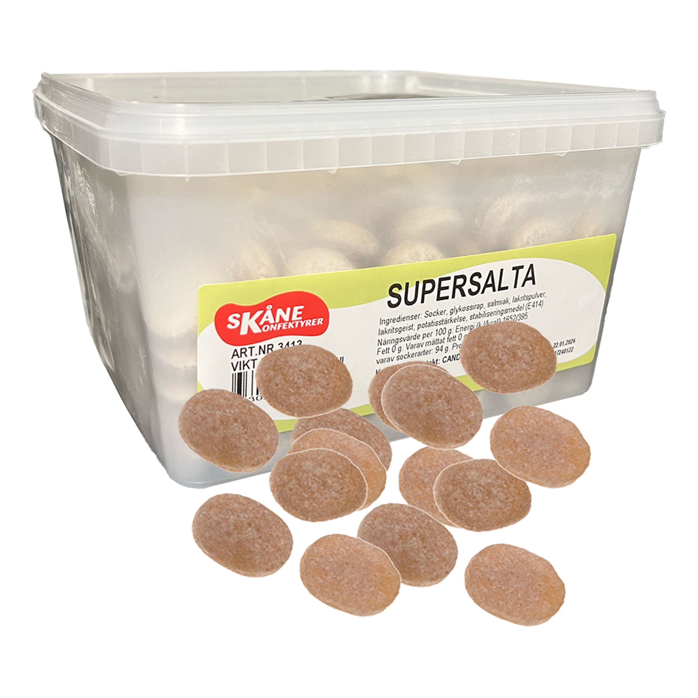 Supersalte Stor Pakke - 2 kg