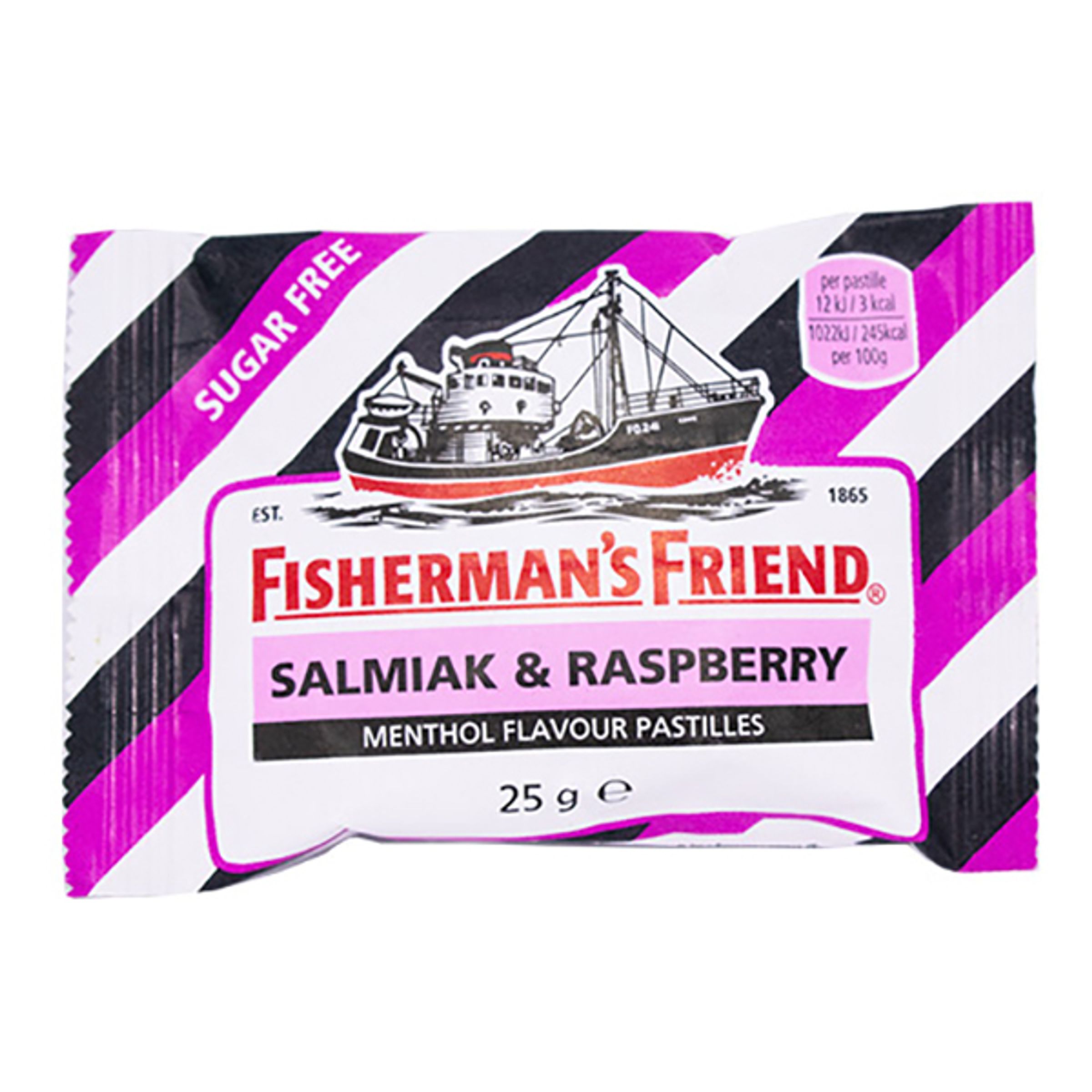 Fishermans Friend Sukkerfri Salmiak & Raspberry