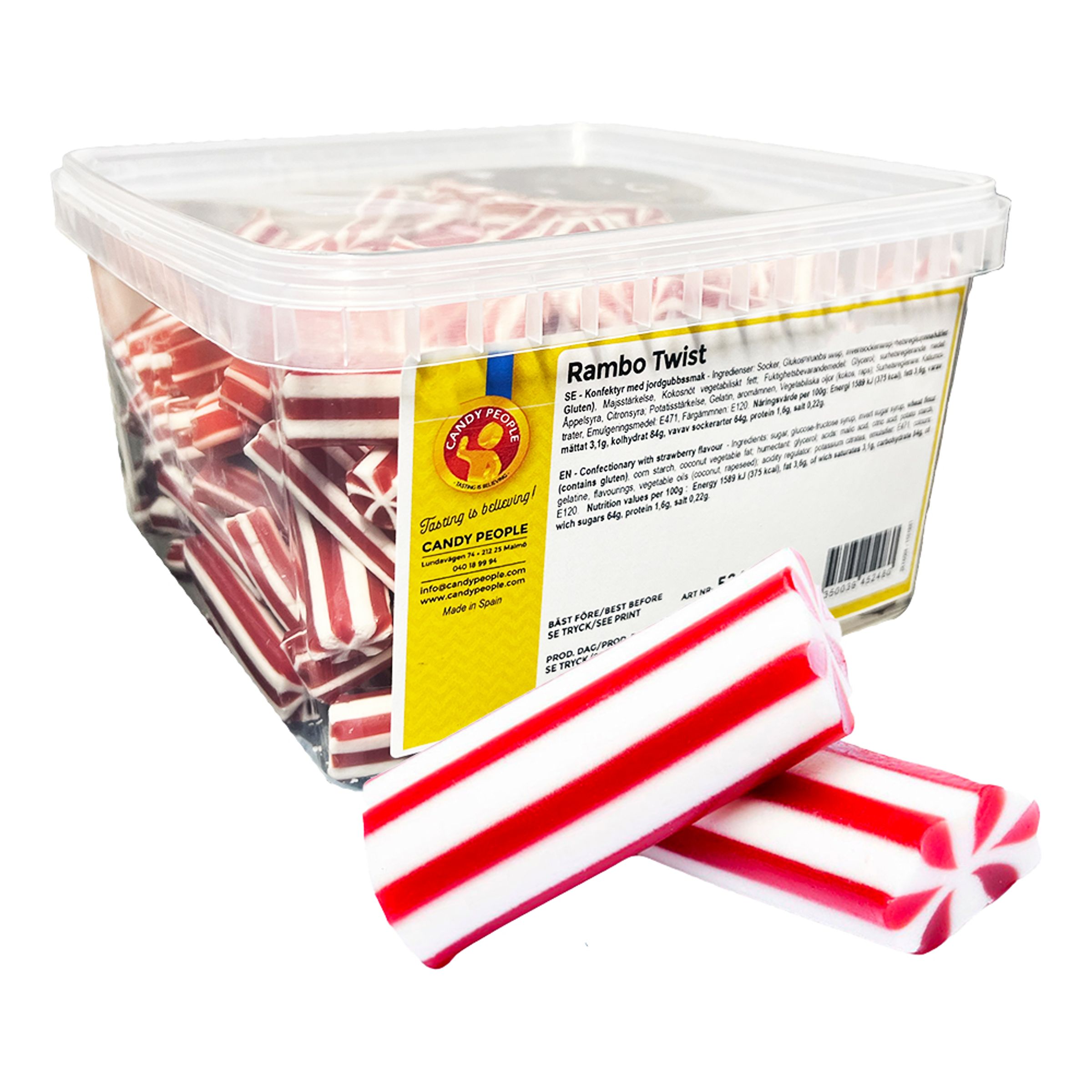 Rambo Twist Økonomipakke - 2 kg
