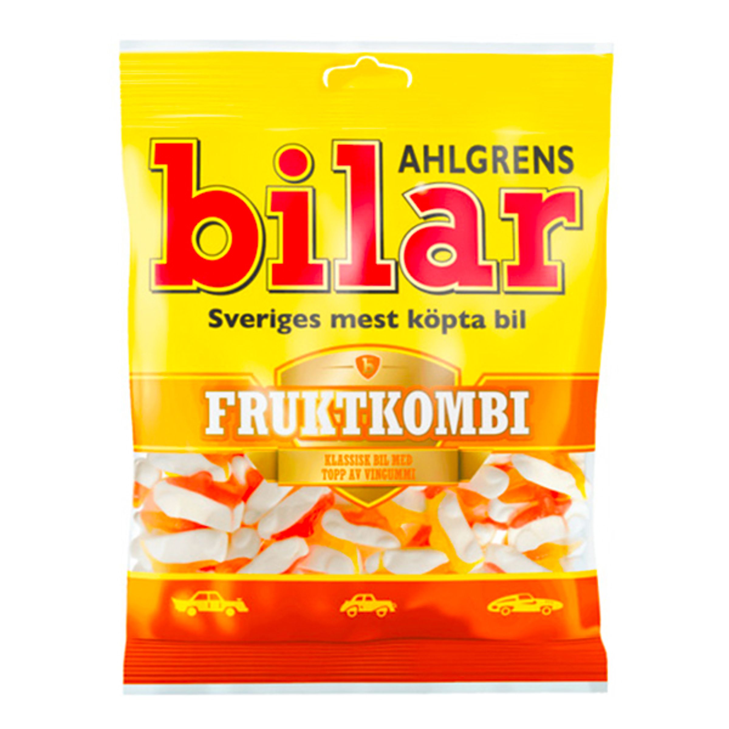 Ahlgrens Bilar Frugtkombination - 125 gram