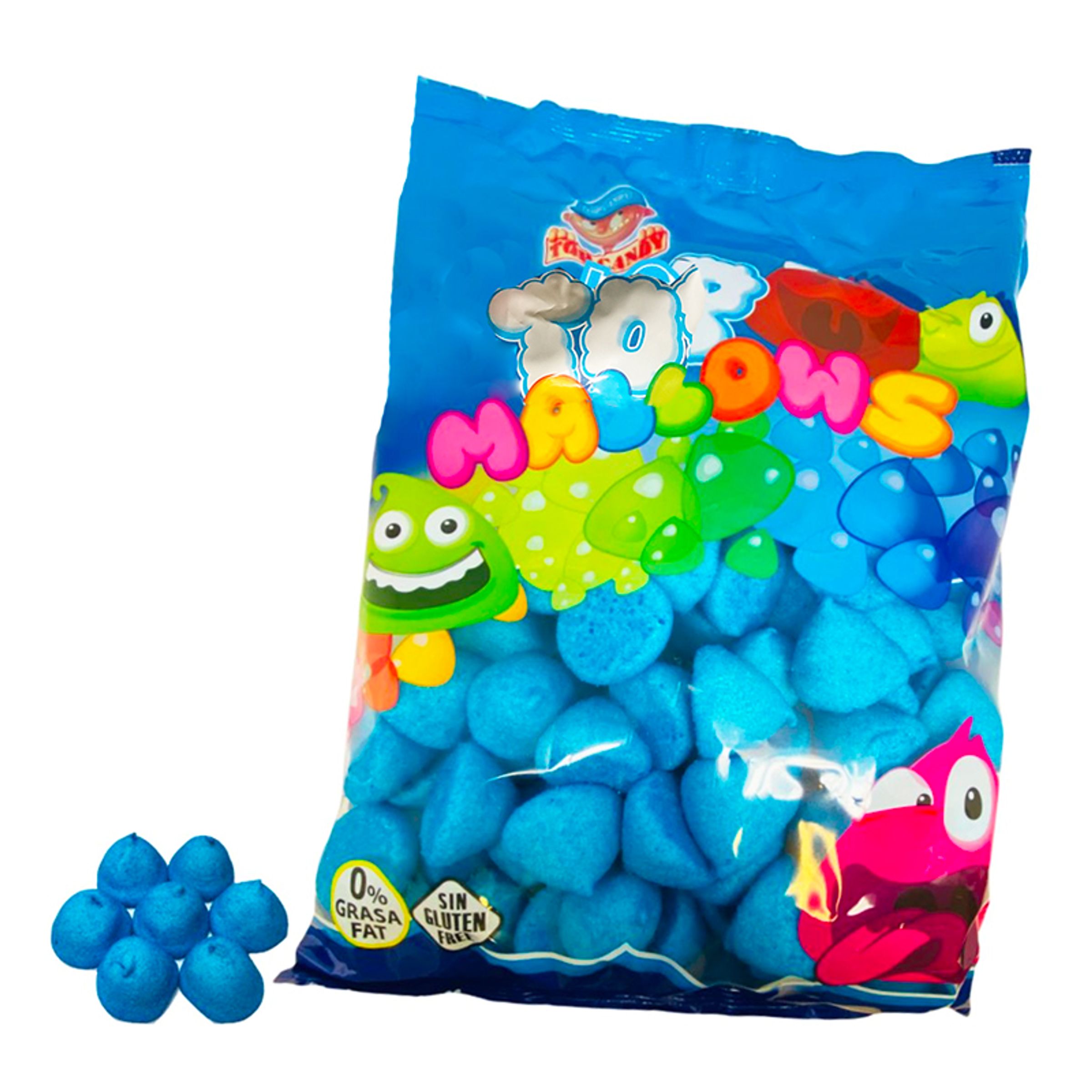 Top Mallows Blå Storpak - 1 kg