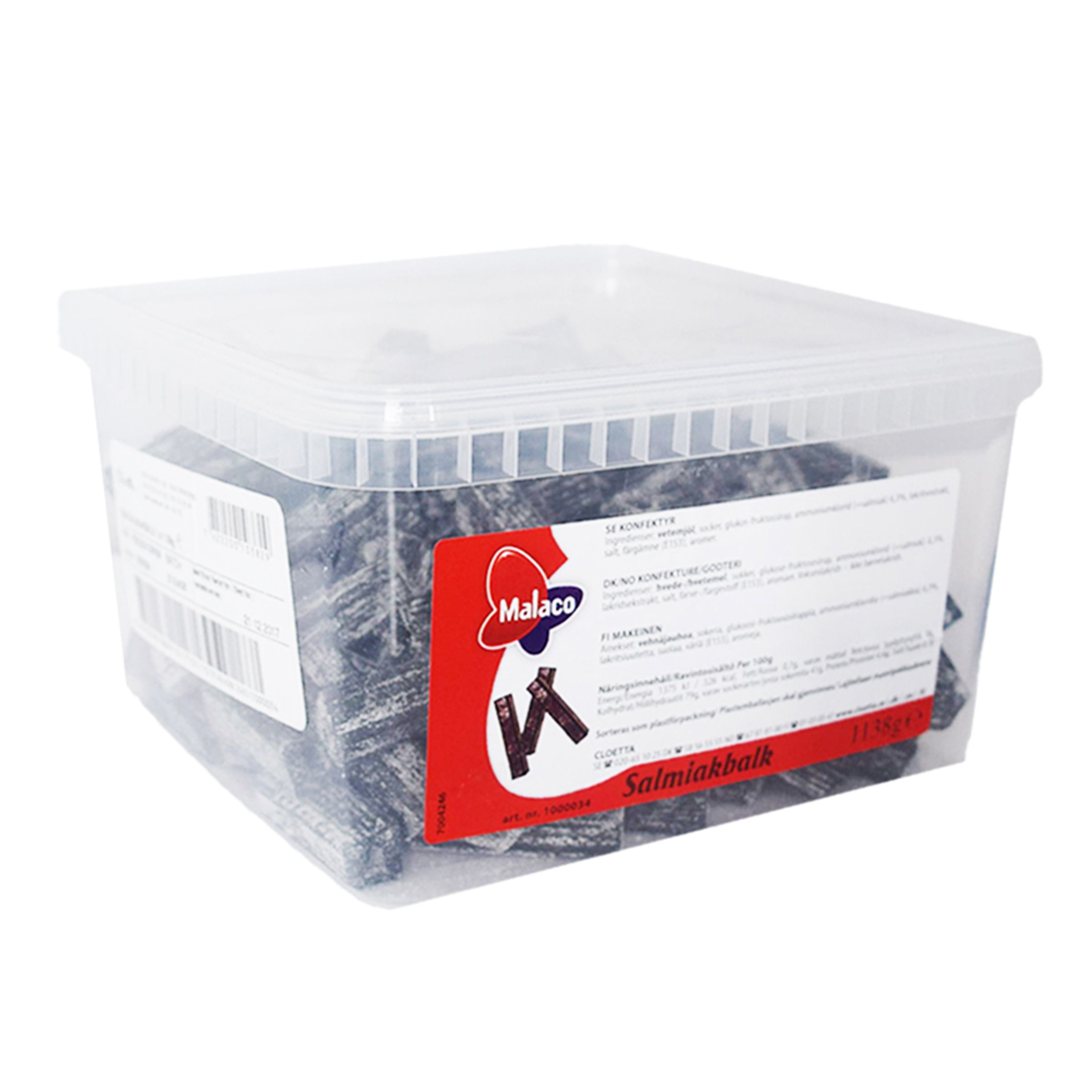 Salmiakbalk Storpak - 1,14 kg