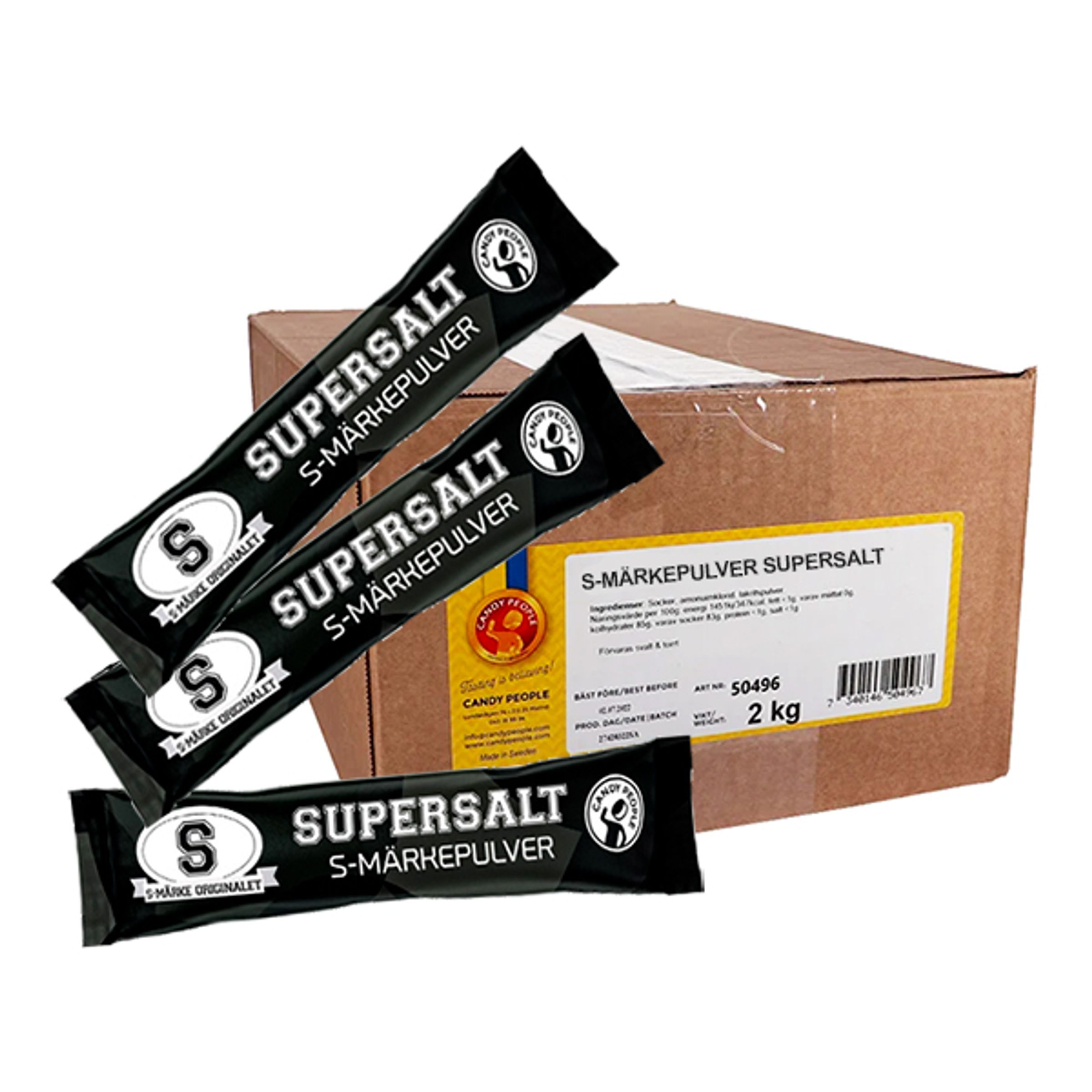 S-Mærkepulver Supersalt Storpak - 2 kg