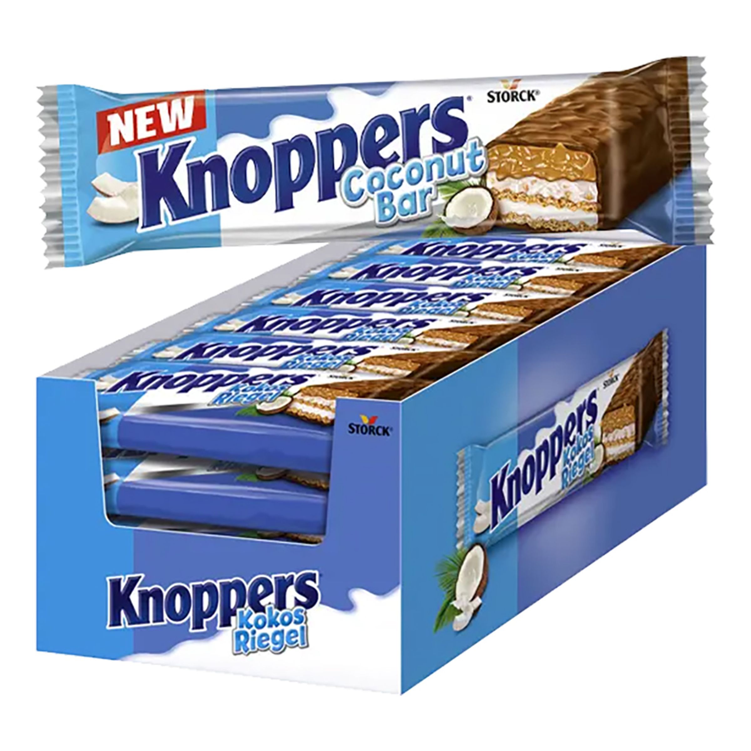 Knoppers Coconut Bar Storpak - 24-pak