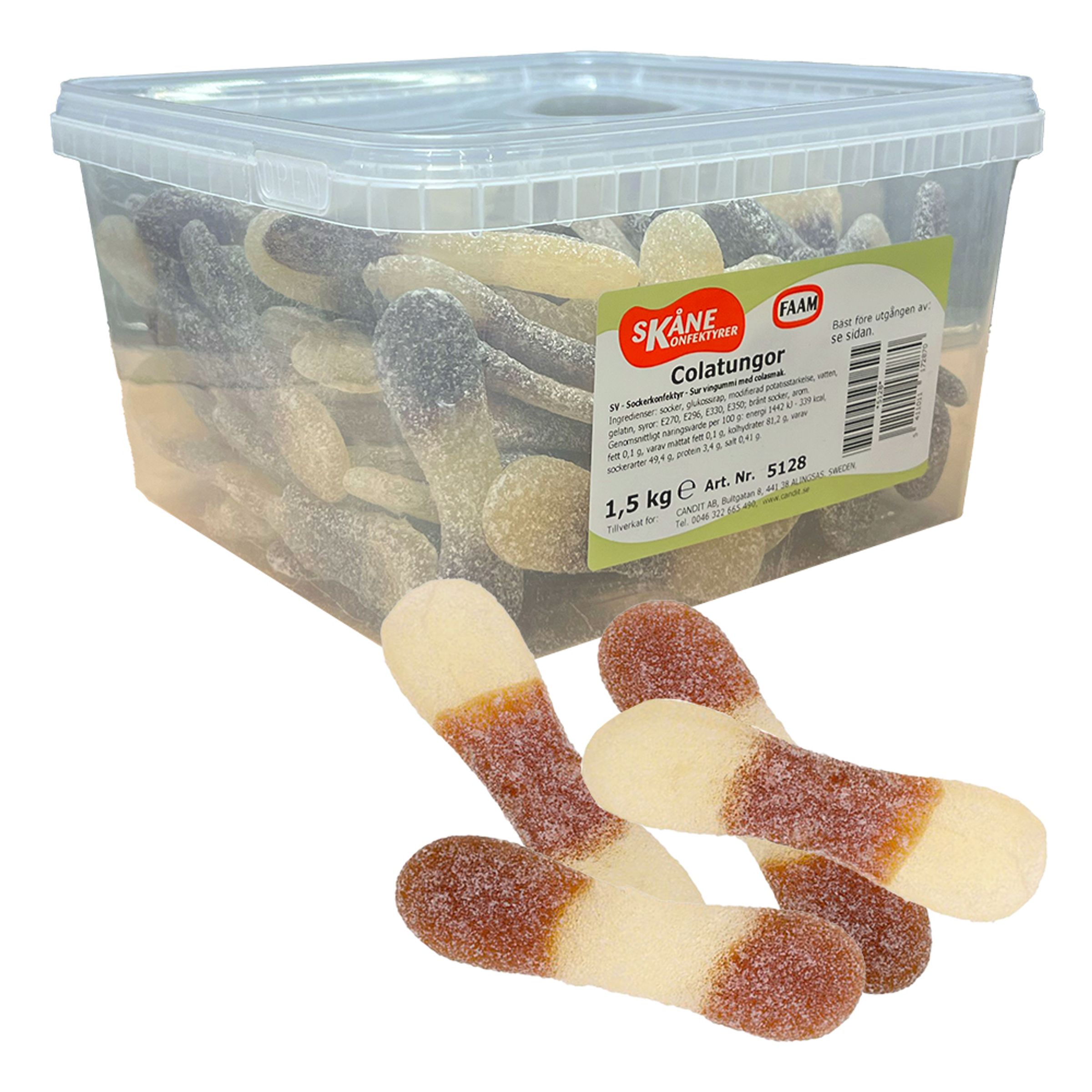 Cola Tunger Økonomipakke - 1,5 kg