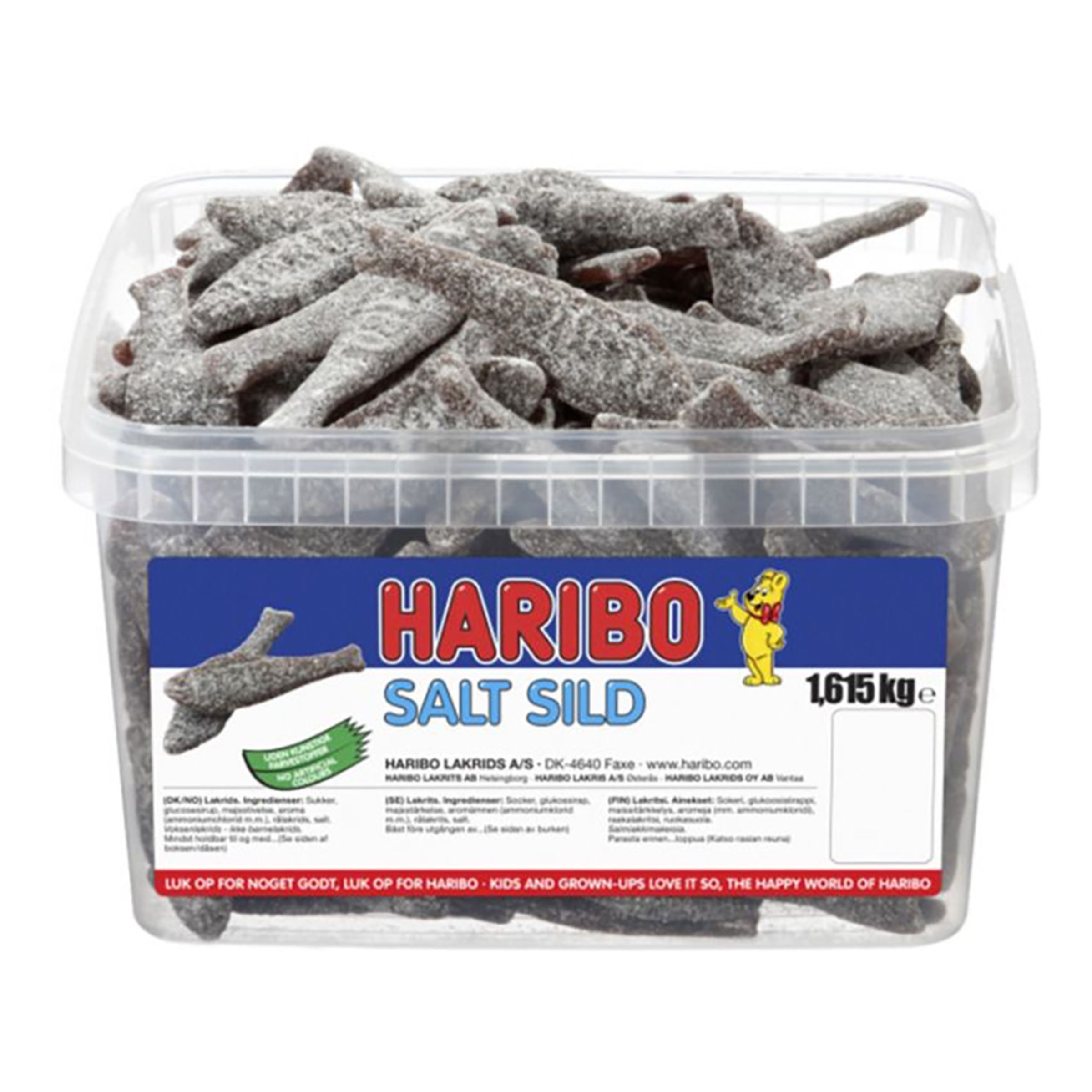 Haribo Salte Sild Økonomipakke - 1,61 kg