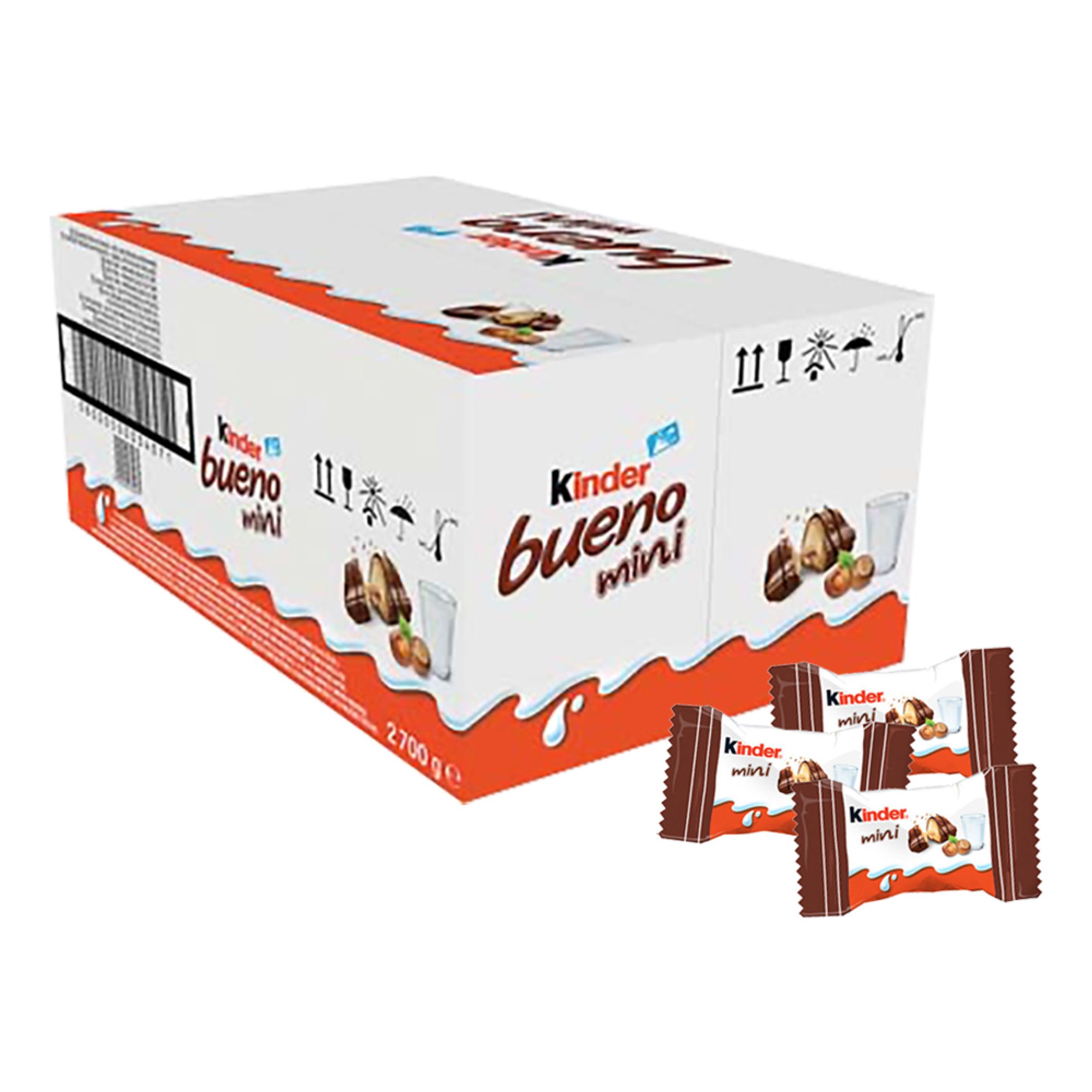 Kinder Bueno Mini Økonomipakke - 2,7 kg