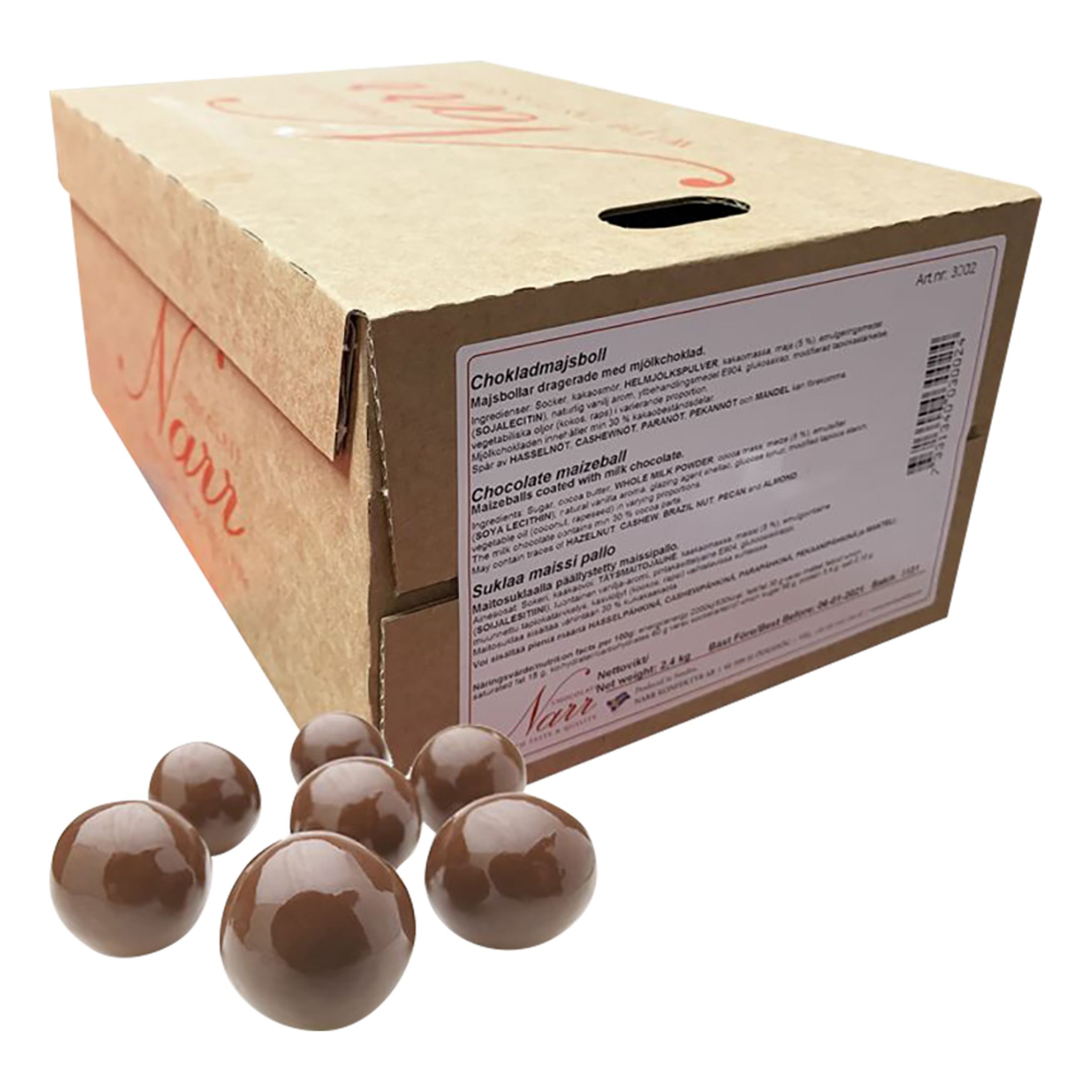 Majskugler Økonomipakke - 2,4 kg