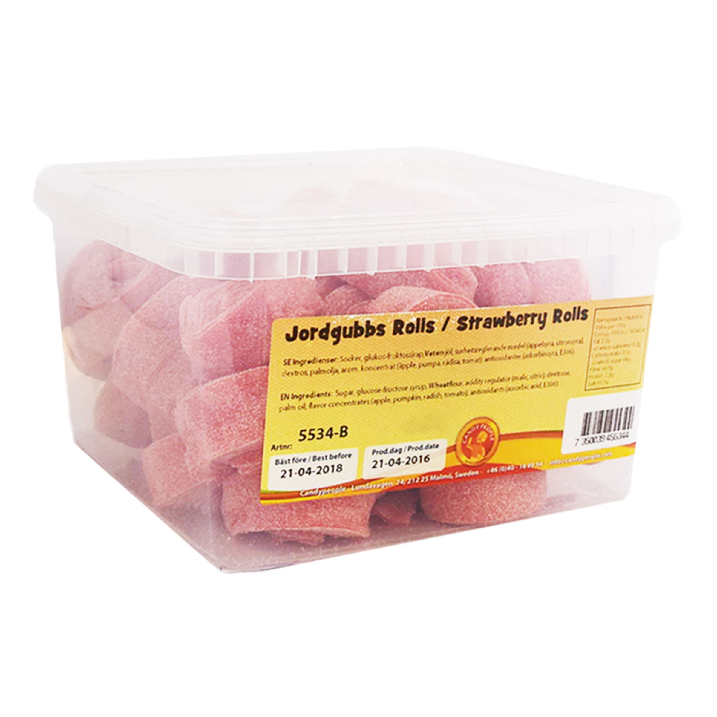 Jordbærrolls Økonomipakke - 3 kg