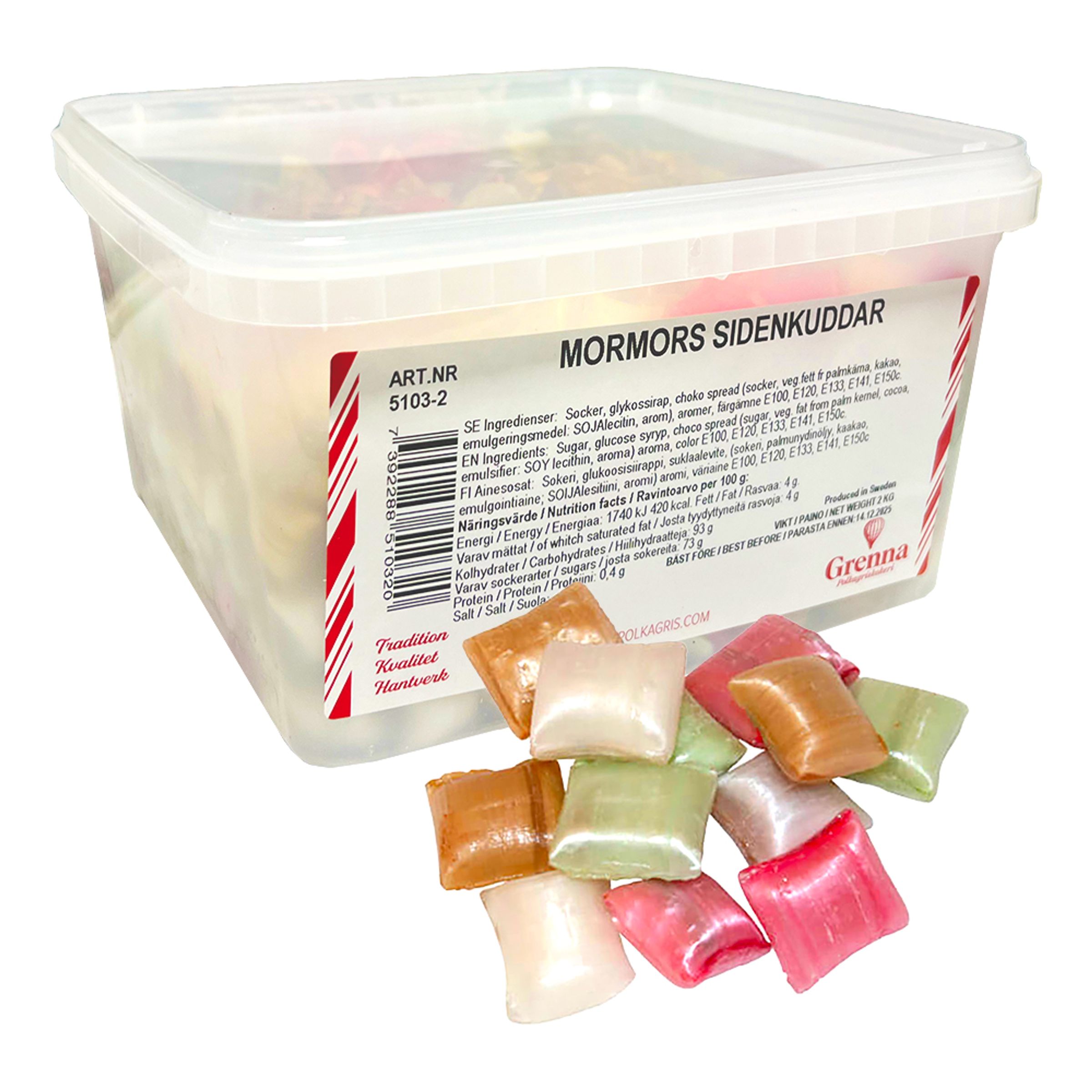Mormors Silkepuder Økonomipakke - 2 kg