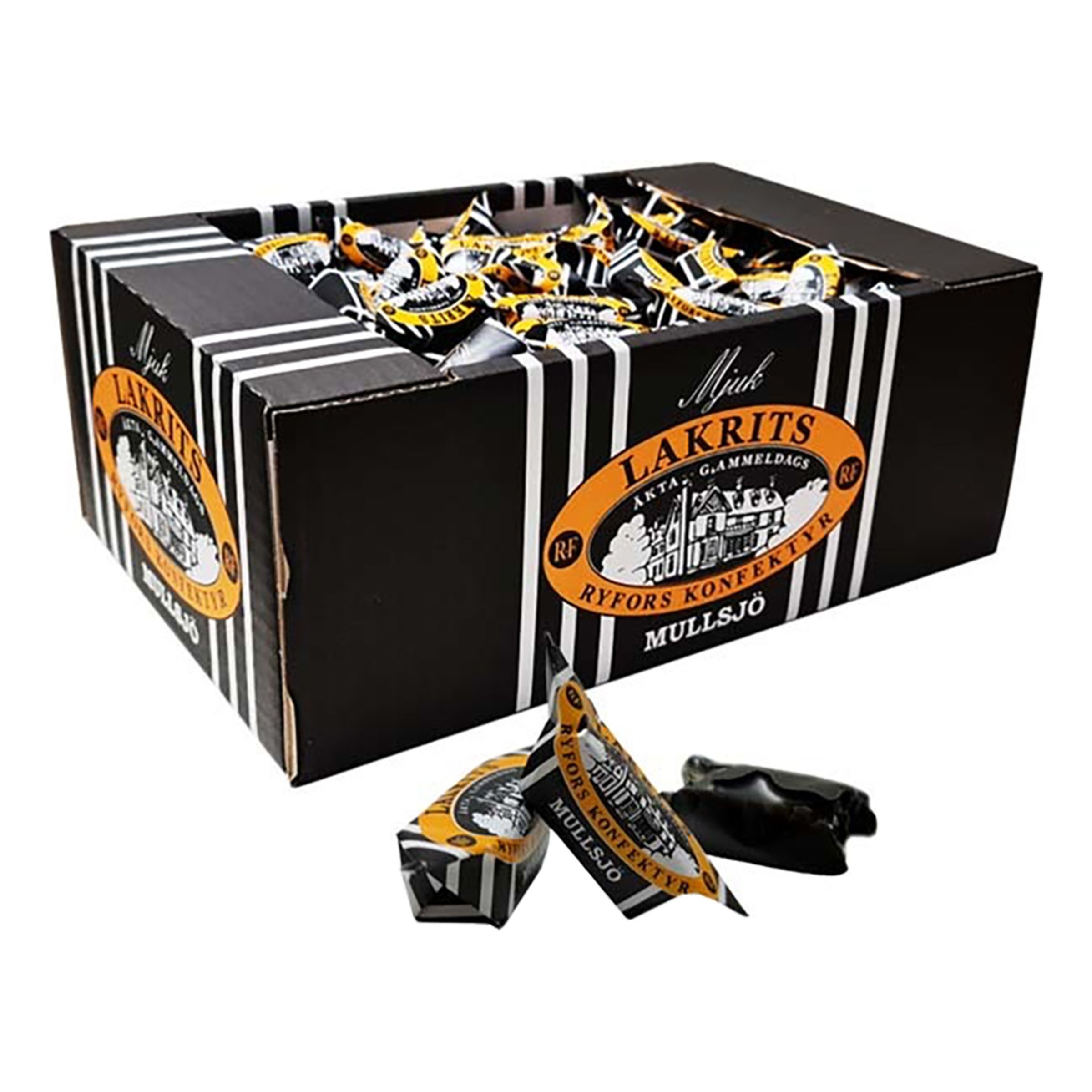 Ryfors Lakridskarameller Storpakke - 3 kg