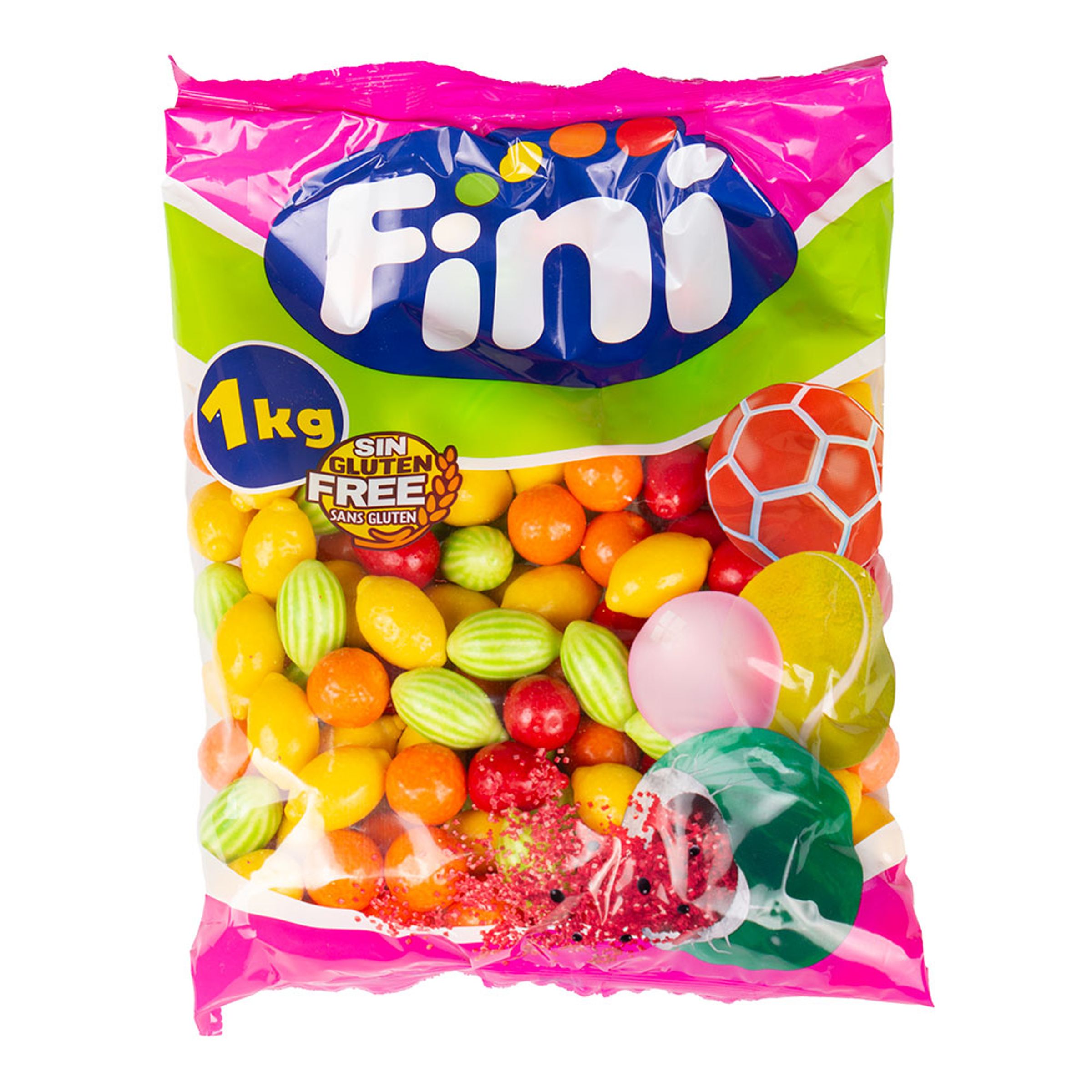 Fini Tyggegummifrugter Storpak - 1 kg