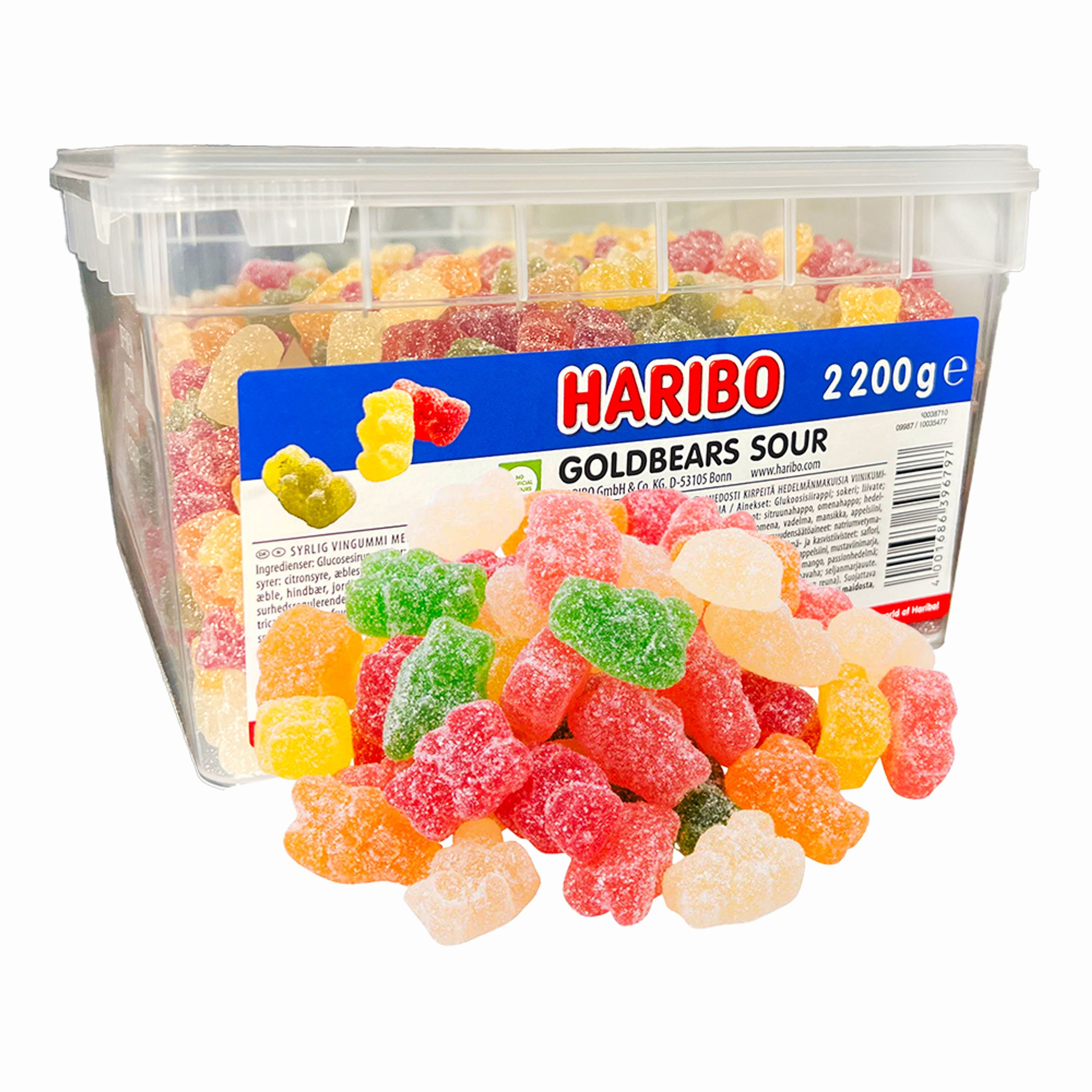 Syrlige Guldbamser Økonomipakke - 2,2 kg