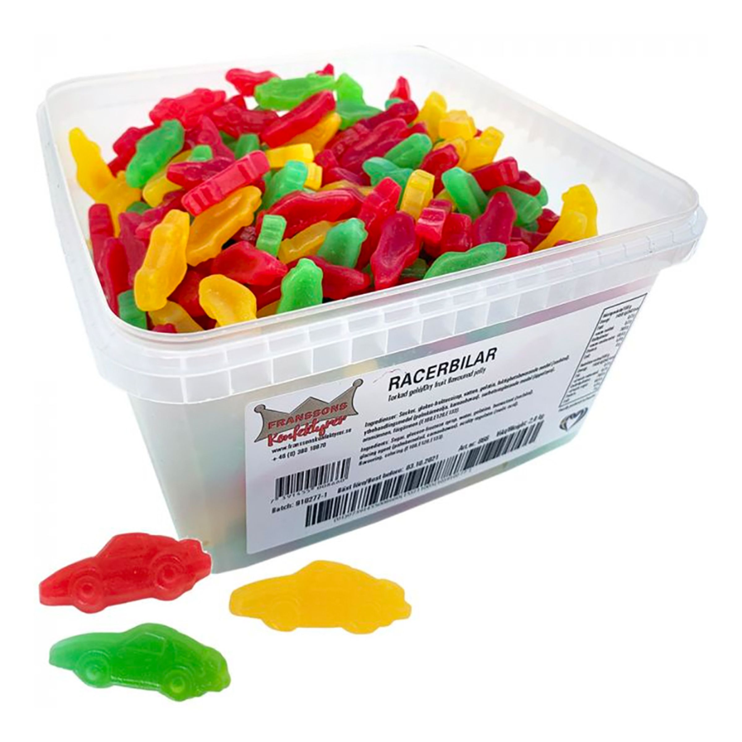 Racerbiler Økonomipakke - 2 kg