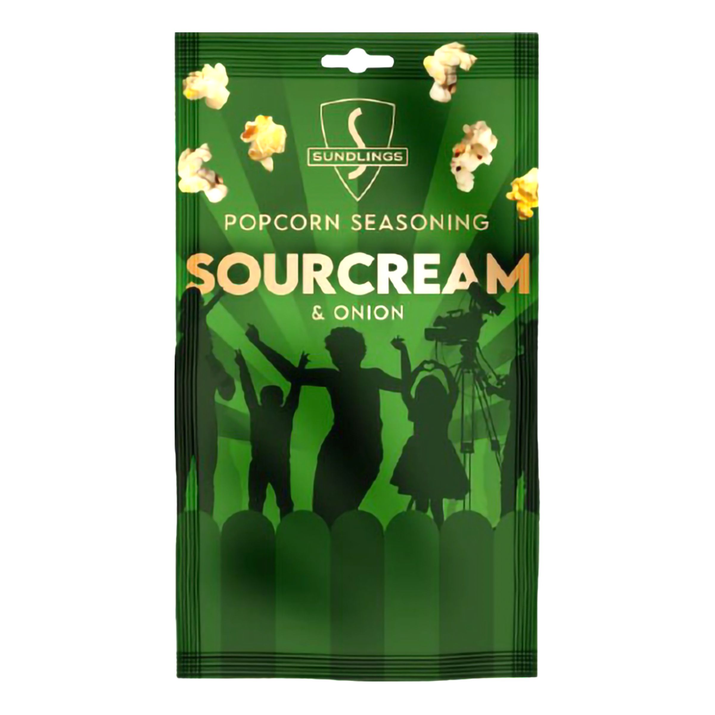 Sundlings Popcornkrydderi Sourcream & Onion - 26 gram