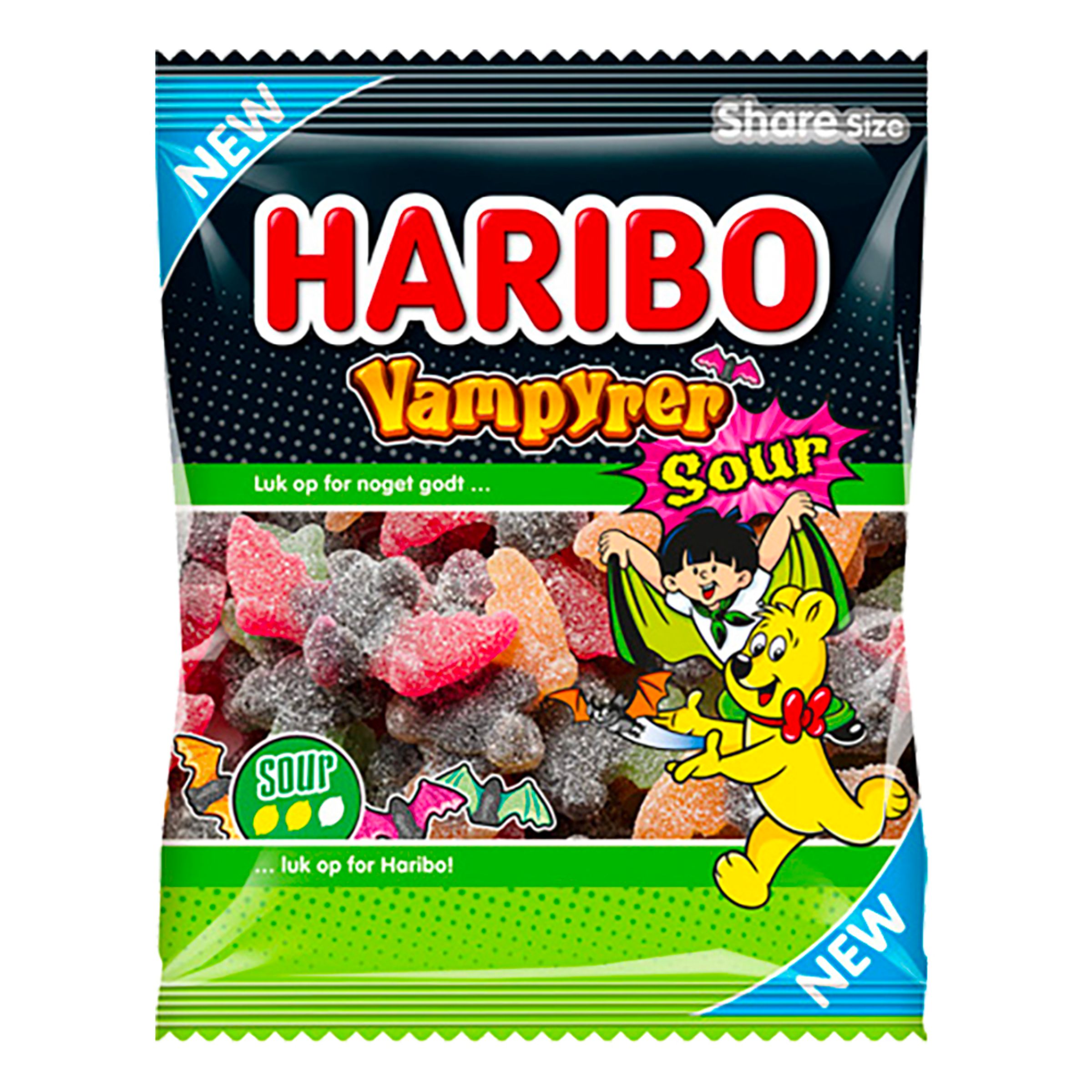 Haribo Vampyrer Sure - 120 gram