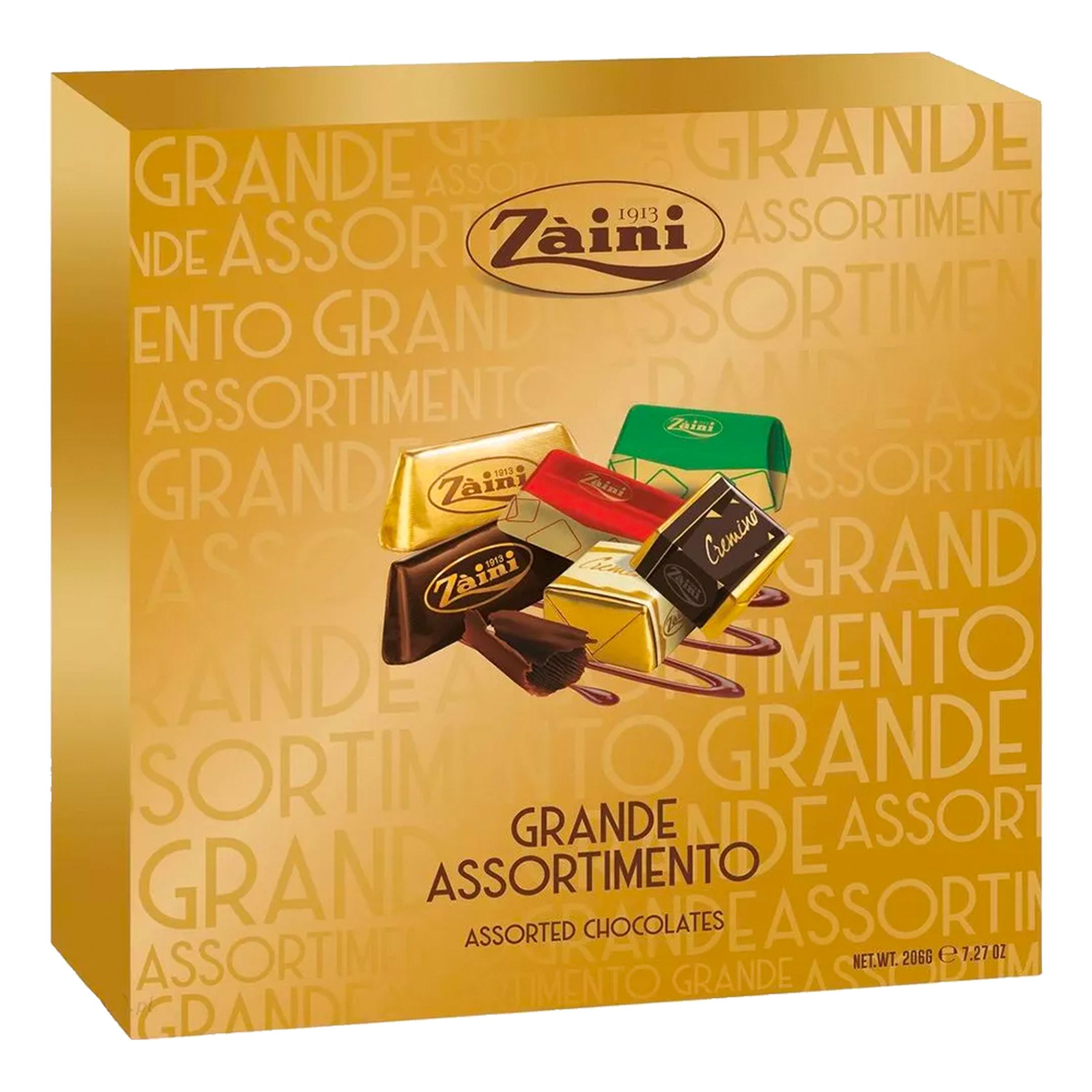 Zaini Grande Assortimento Chokoladeæske - 206 gram