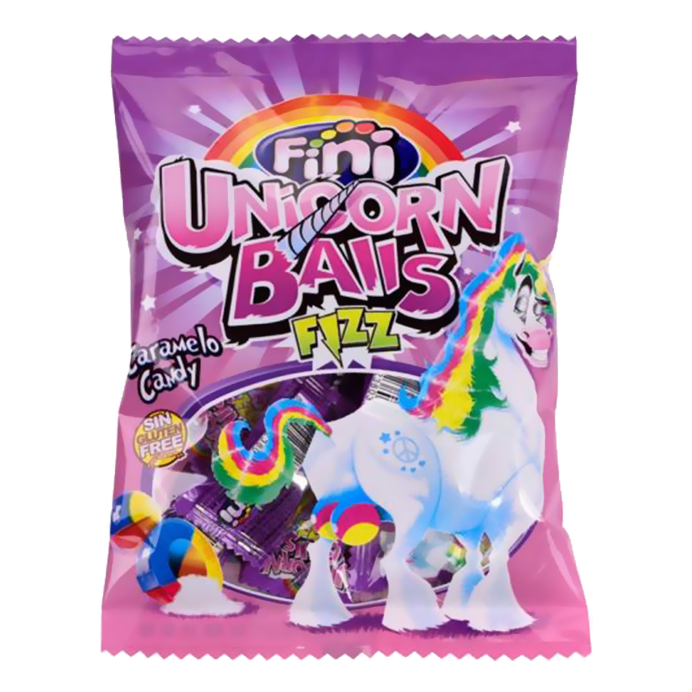 Fini Unicorn Balls i Pose - 80 gram