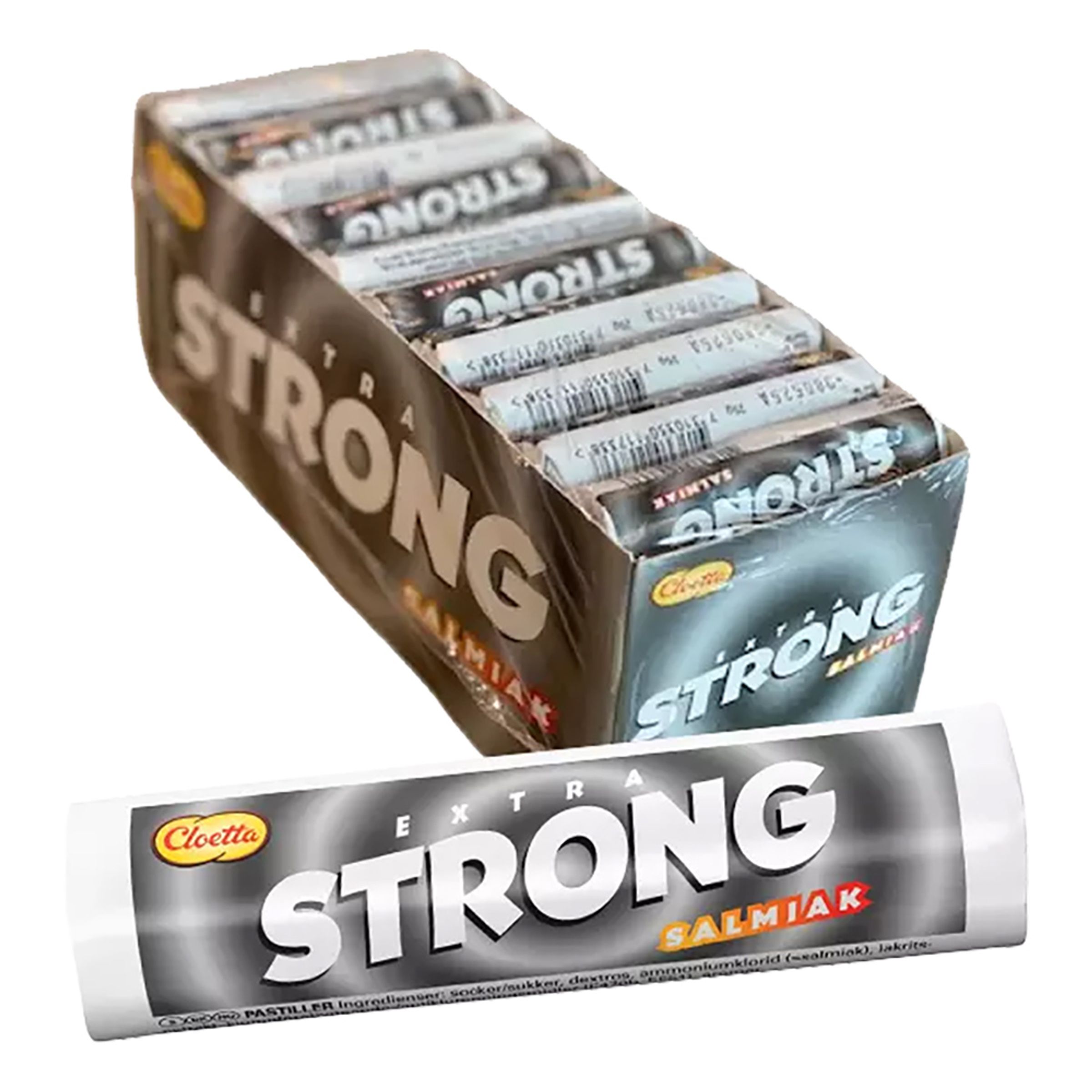 Extra Strong Salmiak Økonomipakke - 40-pak