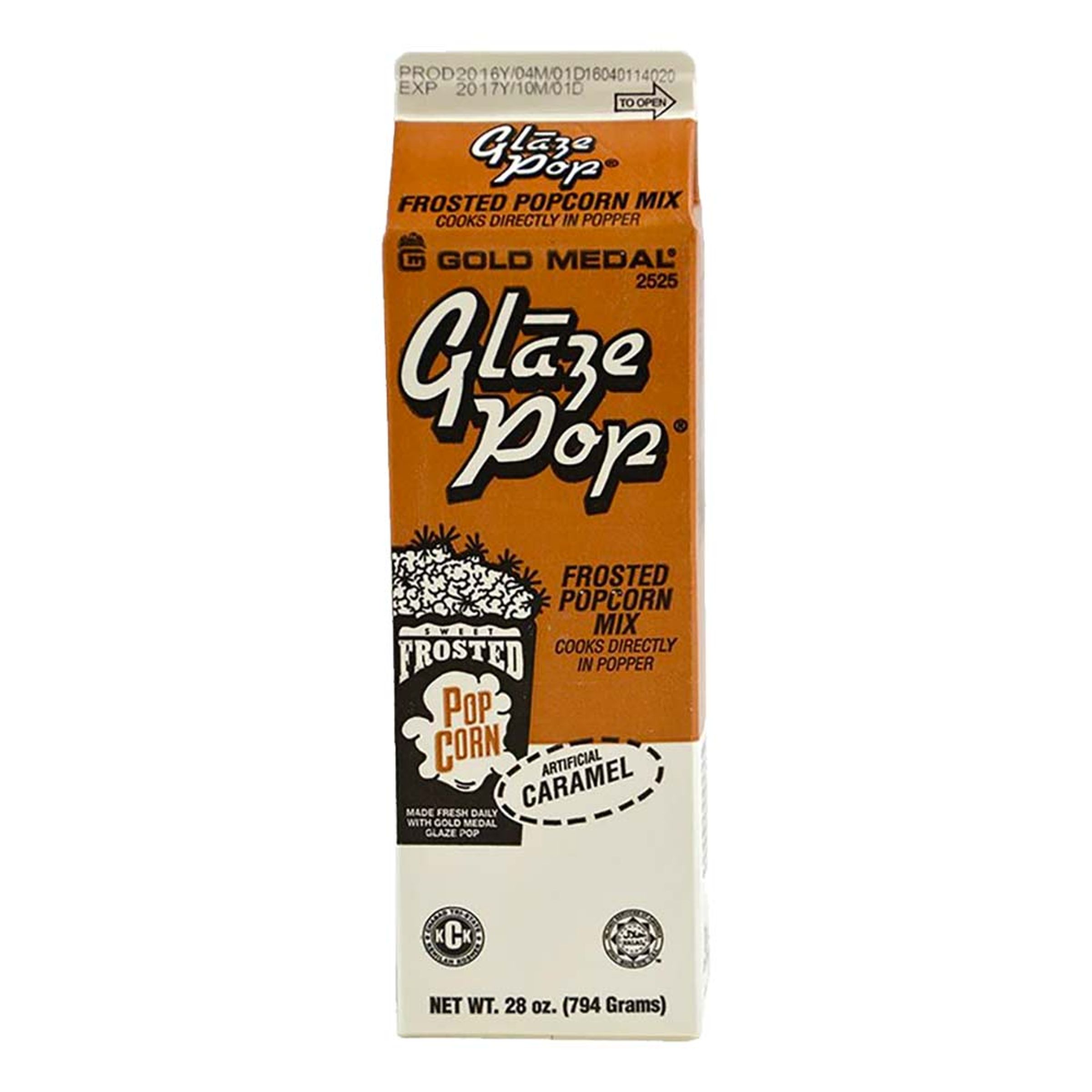 Glaze Pop Popcornglaze - Karamel