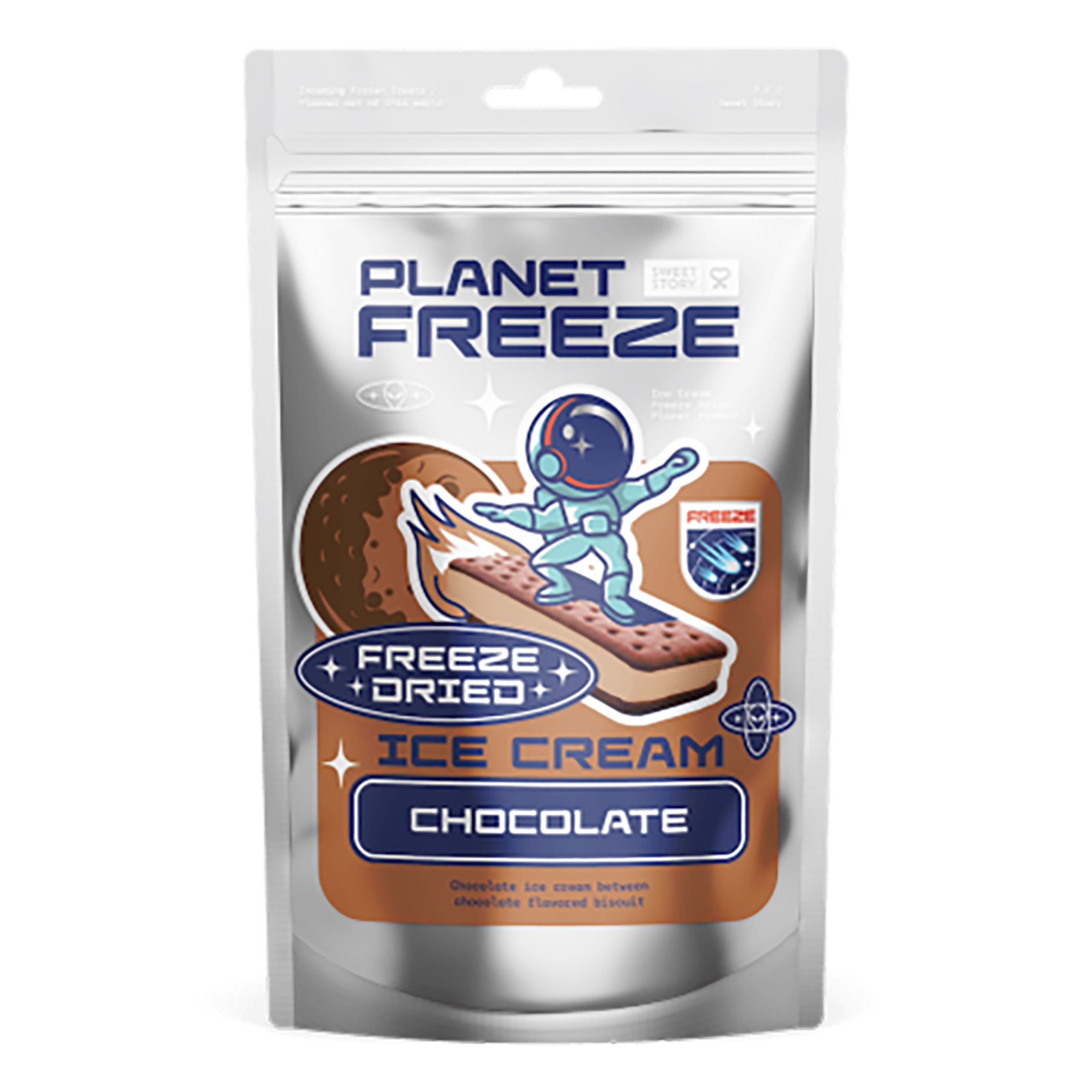 Planet Freeze Chokolade - 40 gram