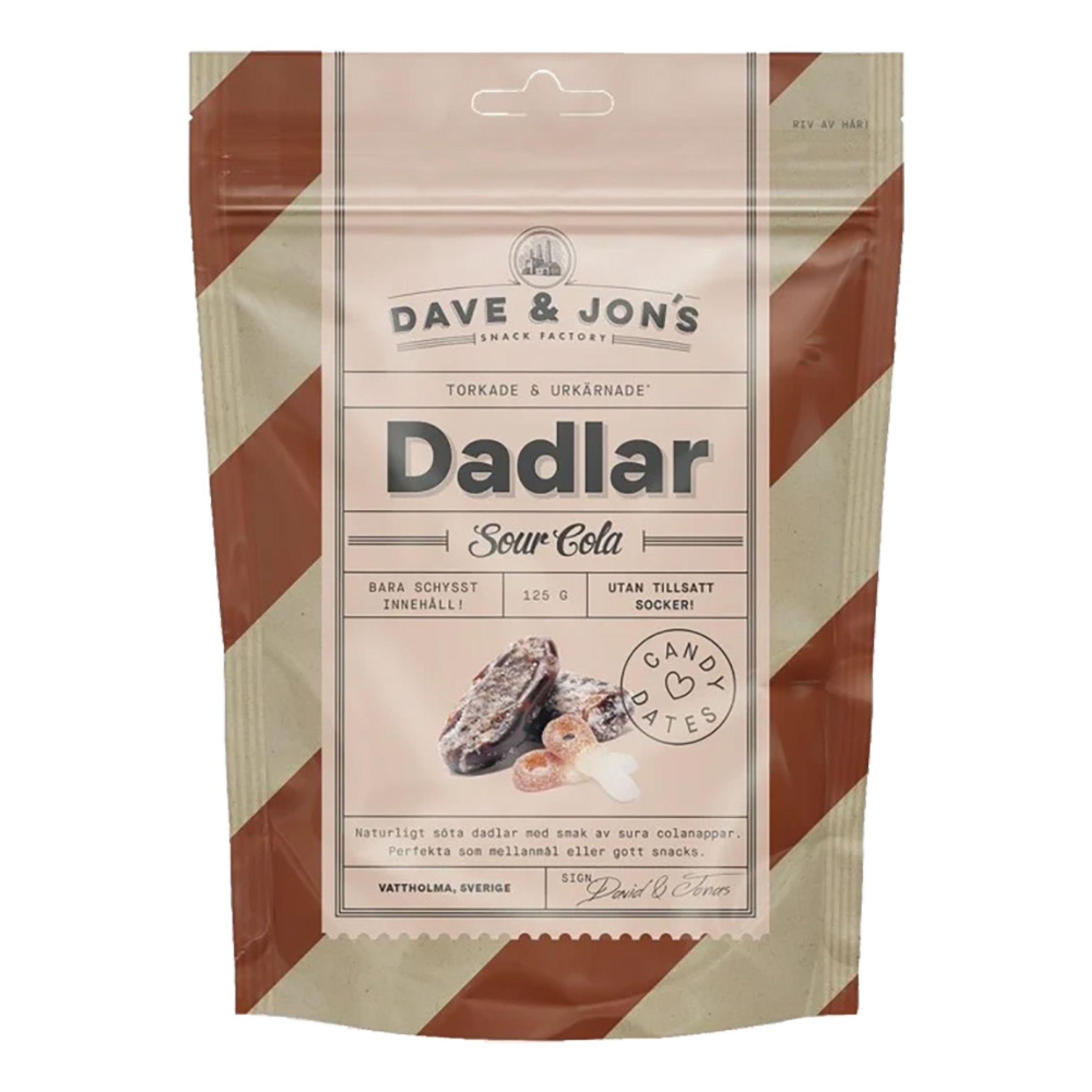 Dave & Jon's Dadler Sour Cola - 125 gram