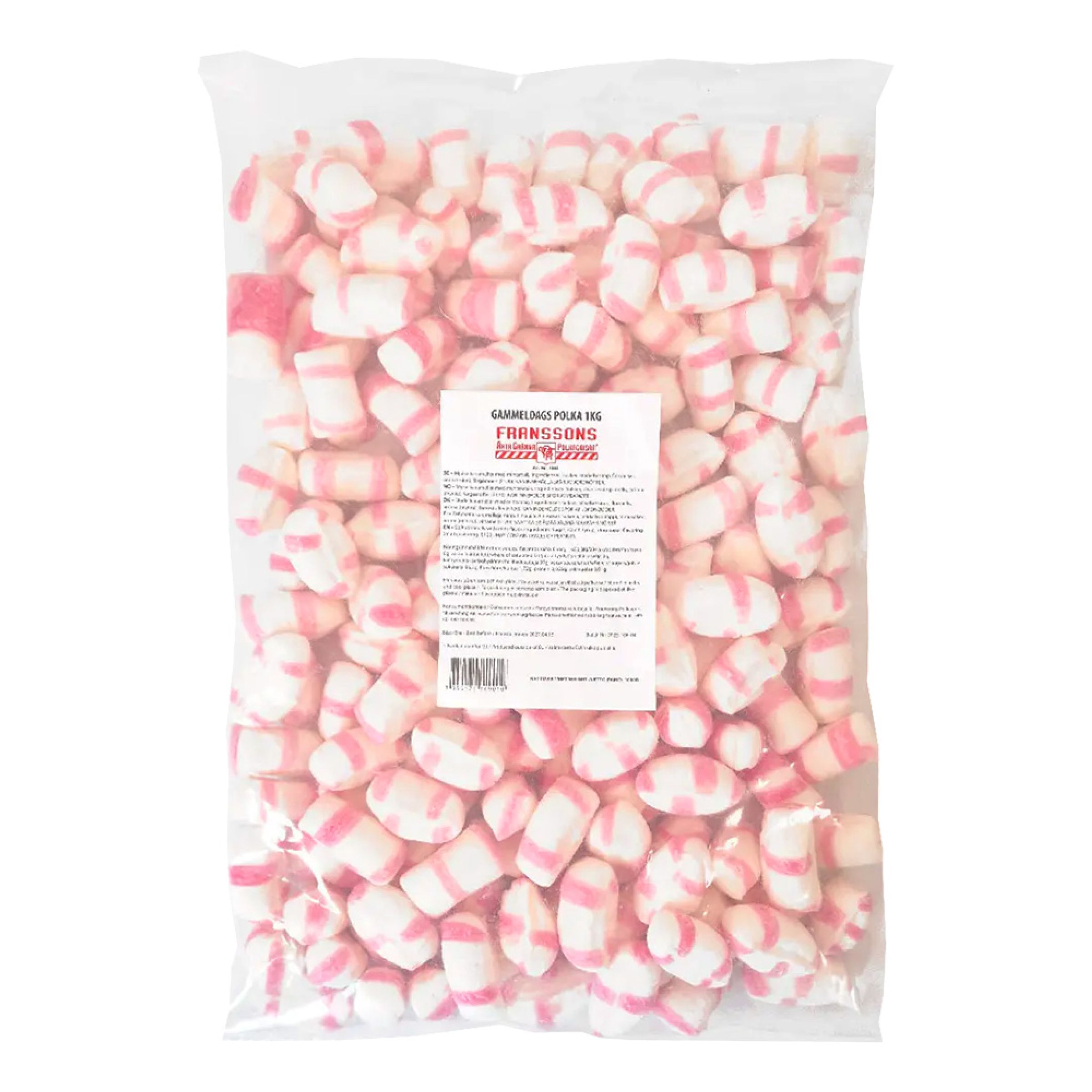 Franssons Gammeldags Polka Økonomipakke - 1 kg