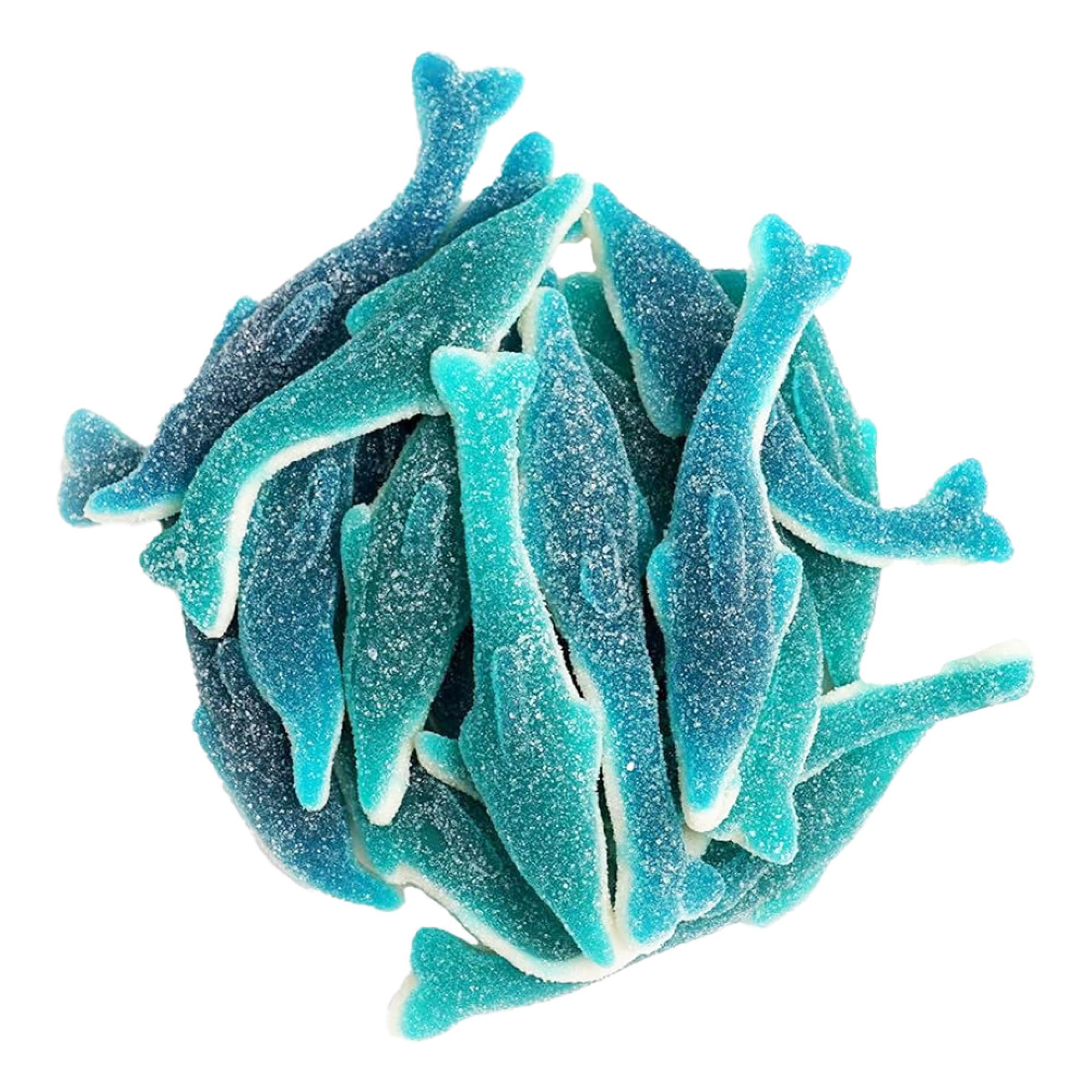 Jellioo Big Sour Dolphin Økonomipakke - 1 kg