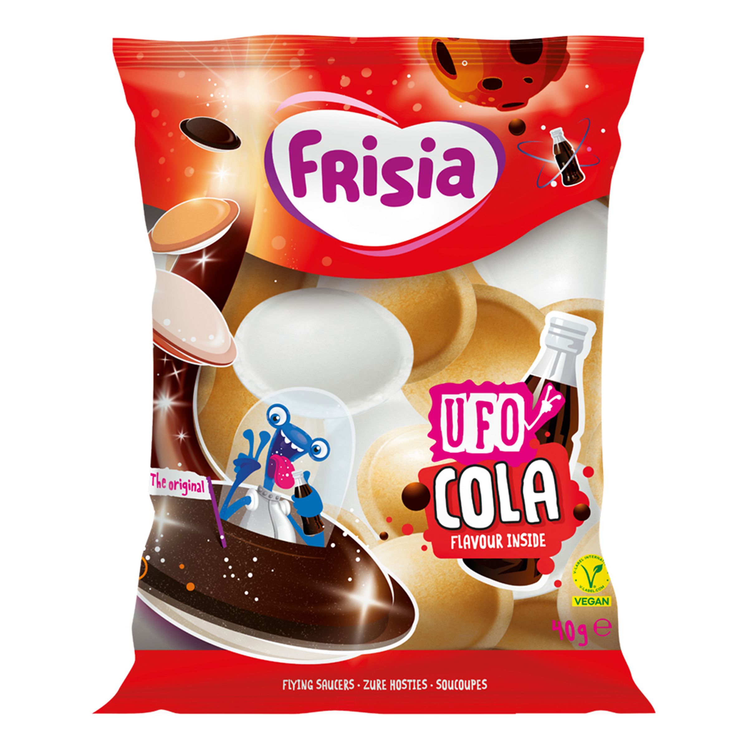 Frisia UFO Cola Slikpose - 40 gram