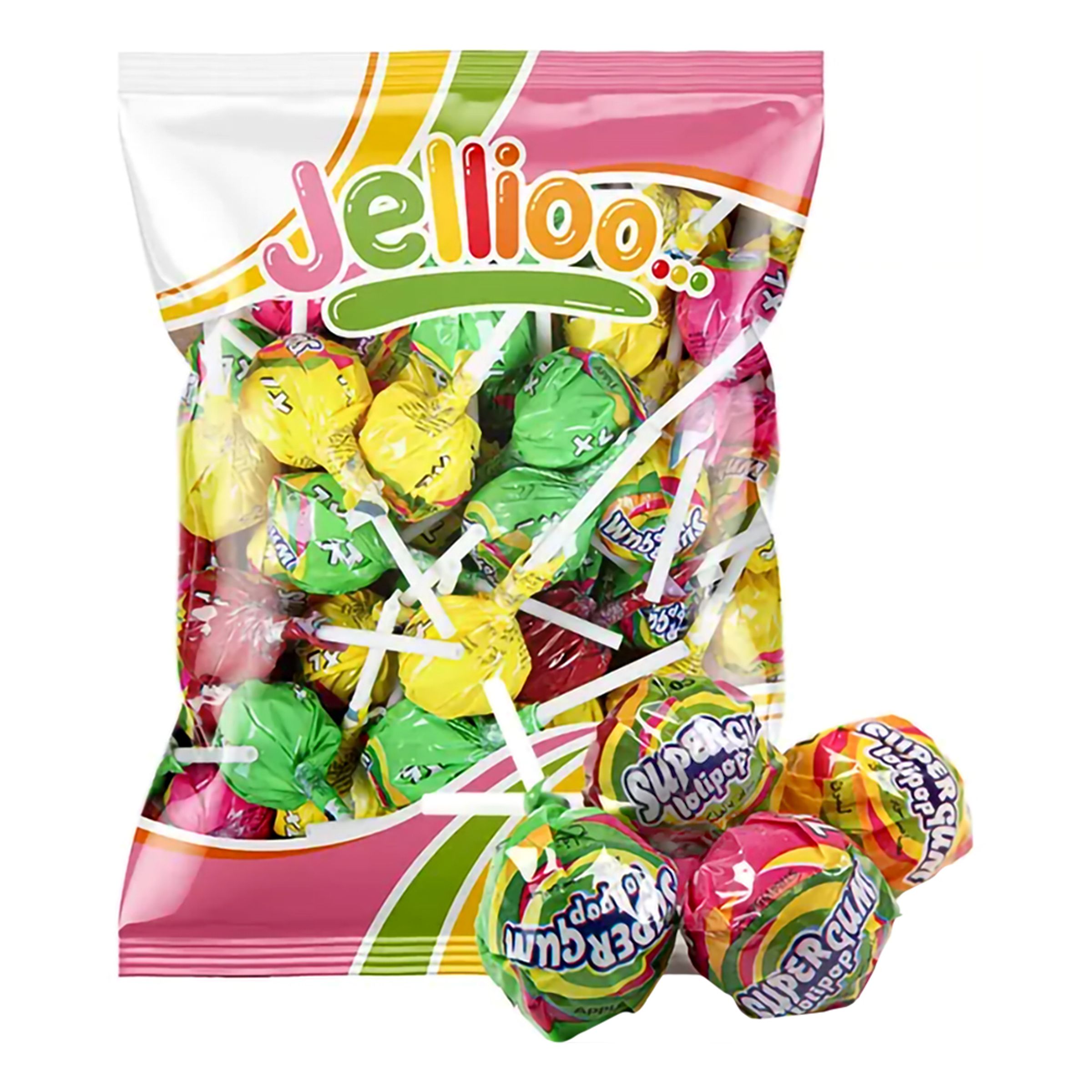 Super Gum Lollipop Mix - 53-pak